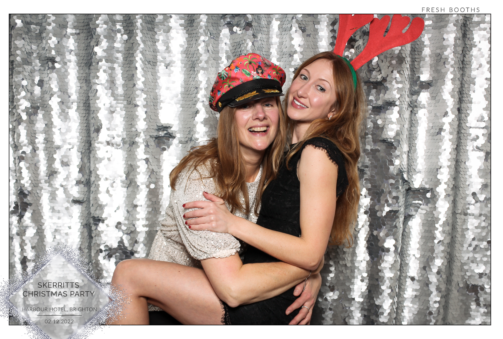 Skerritts Christmas Party - Classic Open Booth | View more photos from the event at gallery.freshbooths.com/u/FreshBooths/Skerritts-Christmas-Party-Classic-Open-Booth