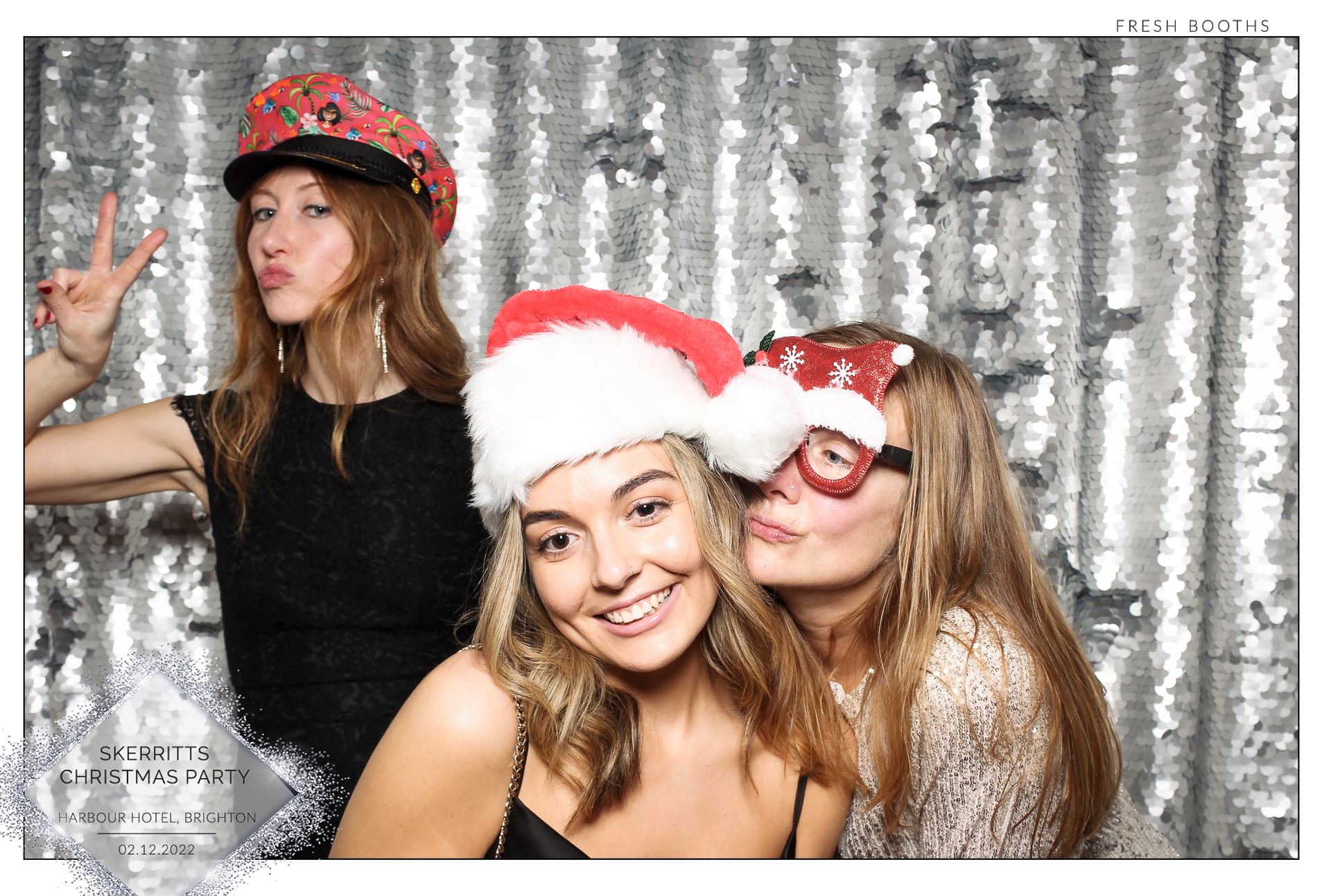 Skerritts Christmas Party - Classic Open Booth | View more photos from the event at gallery.freshbooths.com/u/FreshBooths/Skerritts-Christmas-Party-Classic-Open-Booth