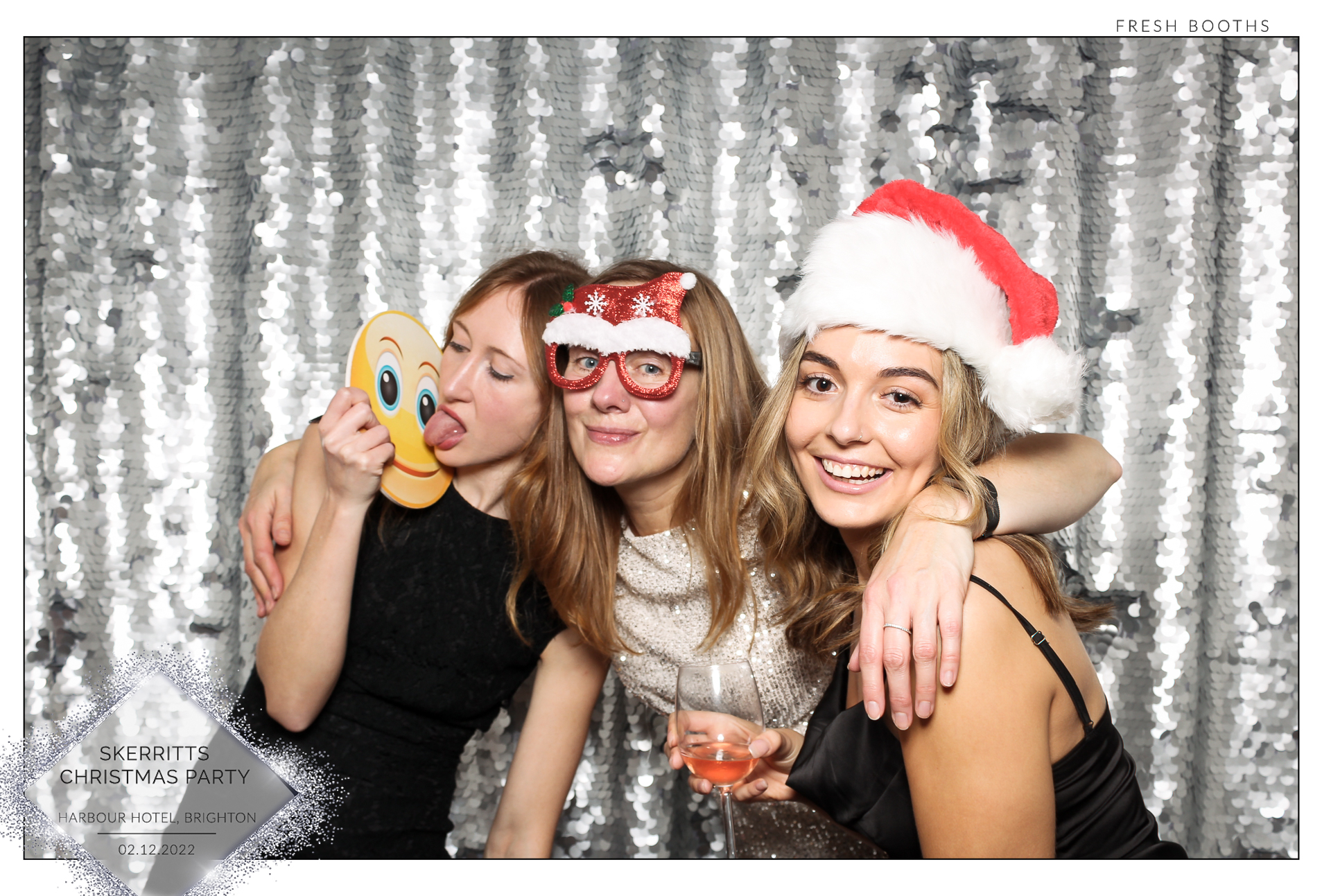 Skerritts Christmas Party - Classic Open Booth | View more photos from the event at gallery.freshbooths.com/u/FreshBooths/Skerritts-Christmas-Party-Classic-Open-Booth