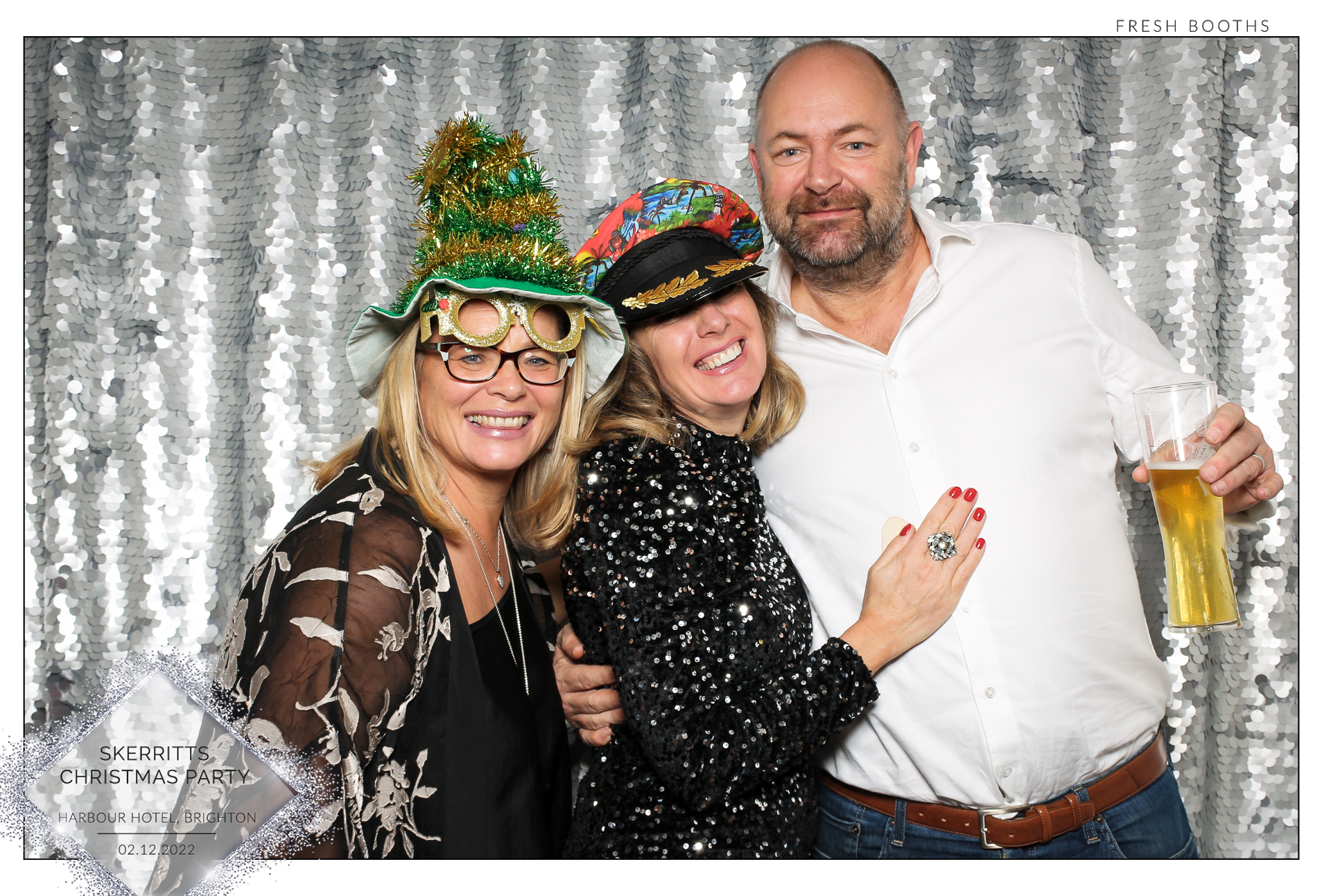 Skerritts Christmas Party - Classic Open Booth | View more photos from the event at gallery.freshbooths.com/u/FreshBooths/Skerritts-Christmas-Party-Classic-Open-Booth