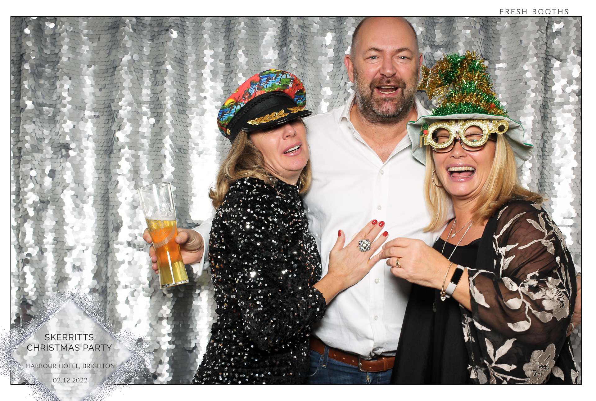 Skerritts Christmas Party - Classic Open Booth | View more photos from the event at gallery.freshbooths.com/u/FreshBooths/Skerritts-Christmas-Party-Classic-Open-Booth