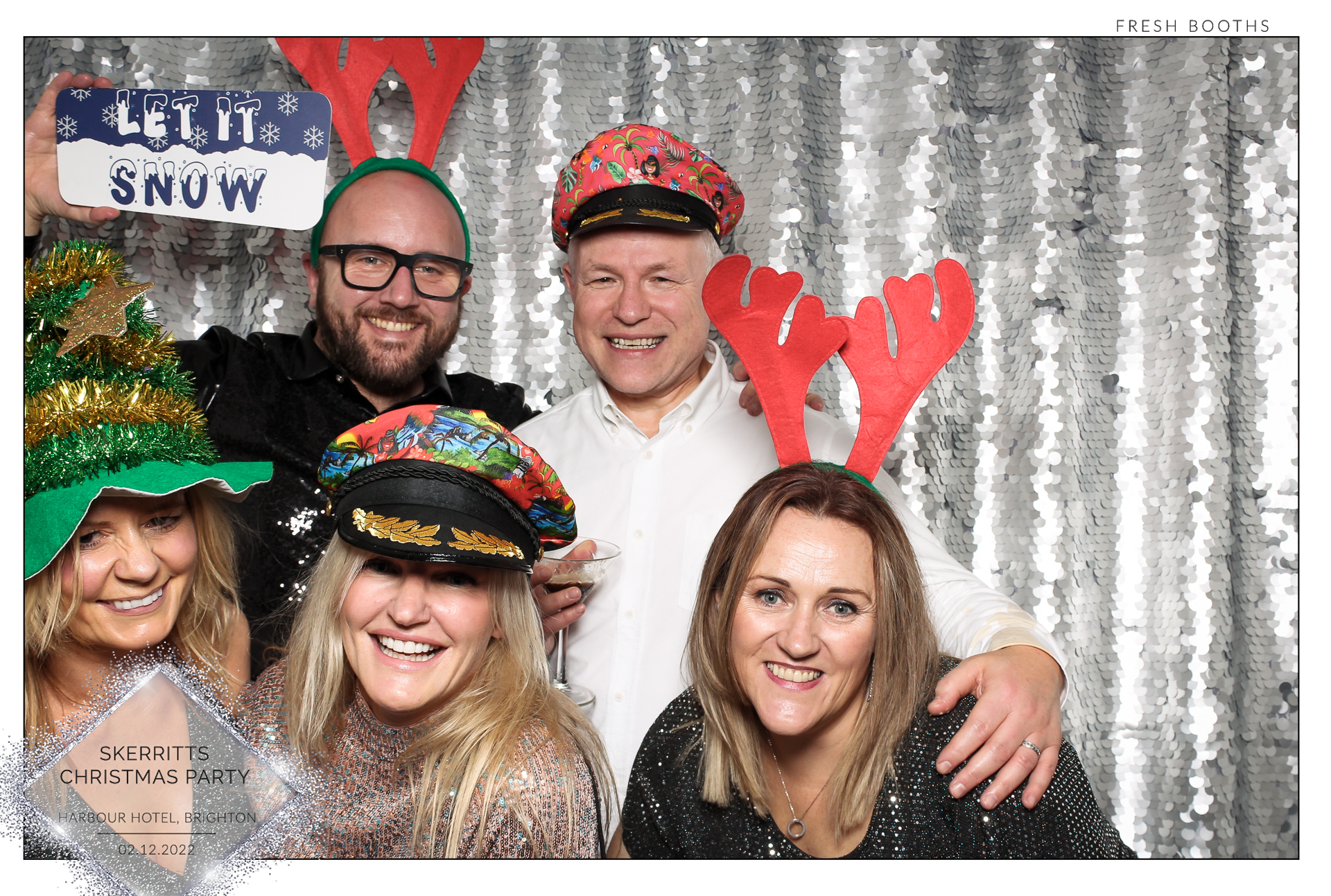 Skerritts Christmas Party - Classic Open Booth | View more photos from the event at gallery.freshbooths.com/u/FreshBooths/Skerritts-Christmas-Party-Classic-Open-Booth
