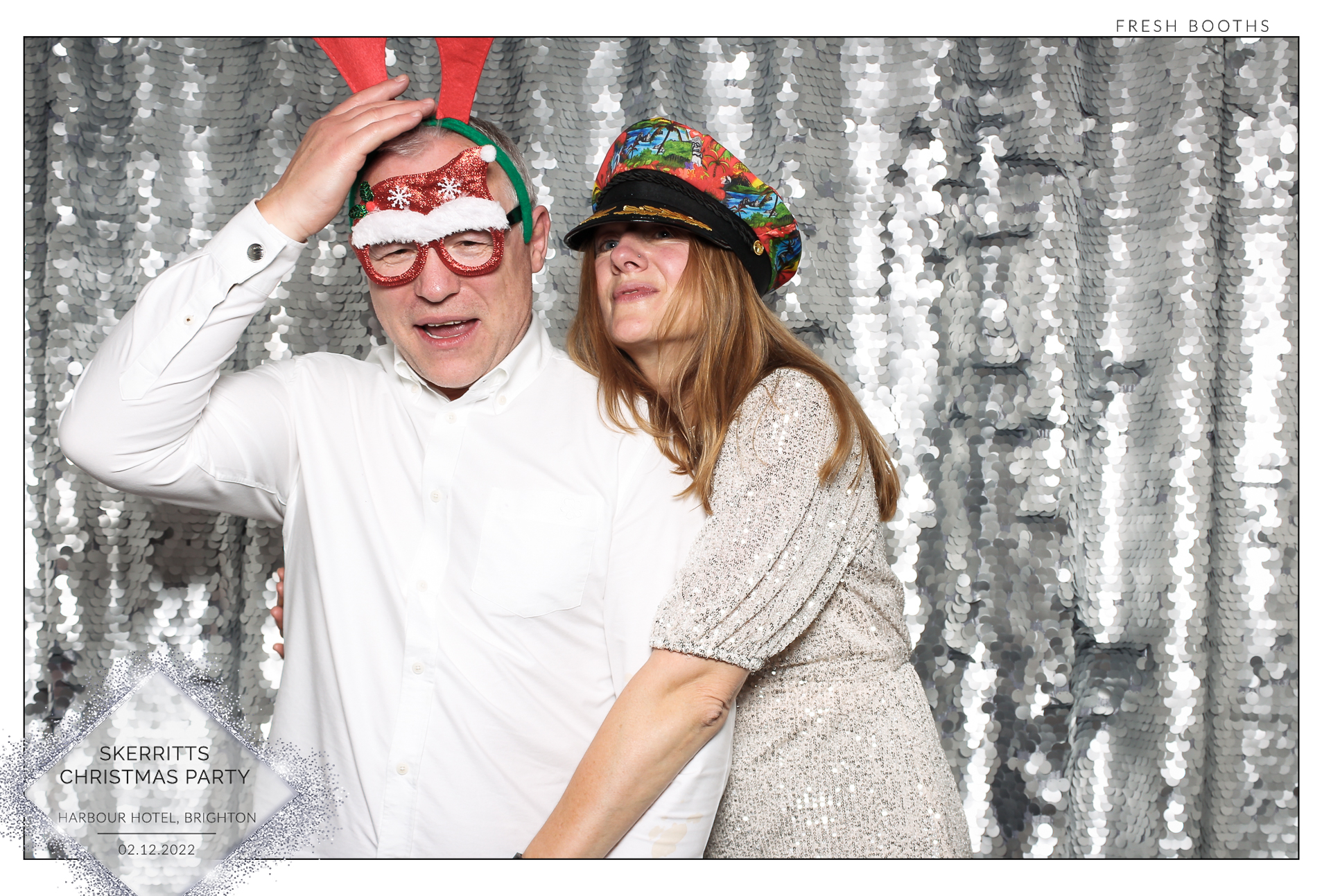 Skerritts Christmas Party - Classic Open Booth | View more photos from the event at gallery.freshbooths.com/u/FreshBooths/Skerritts-Christmas-Party-Classic-Open-Booth