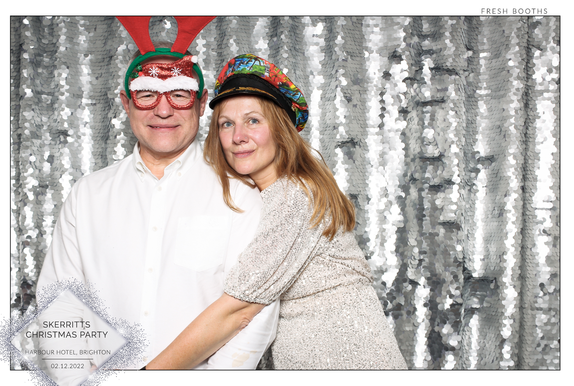 Skerritts Christmas Party - Classic Open Booth | View more photos from the event at gallery.freshbooths.com/u/FreshBooths/Skerritts-Christmas-Party-Classic-Open-Booth