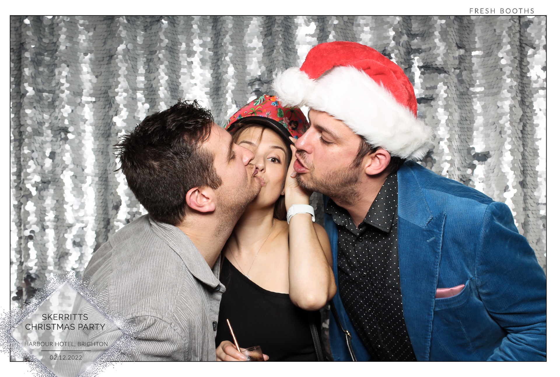 Skerritts Christmas Party - Classic Open Booth | View more photos from the event at gallery.freshbooths.com/u/FreshBooths/Skerritts-Christmas-Party-Classic-Open-Booth