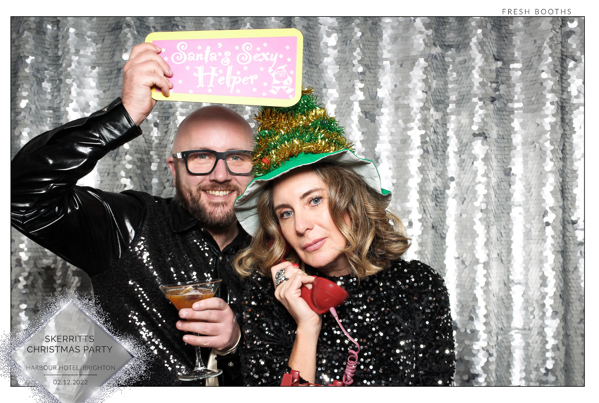 Skerritts Christmas Party - Classic Open Booth | View more photos from the event at gallery.freshbooths.com/u/FreshBooths/Skerritts-Christmas-Party-Classic-Open-Booth