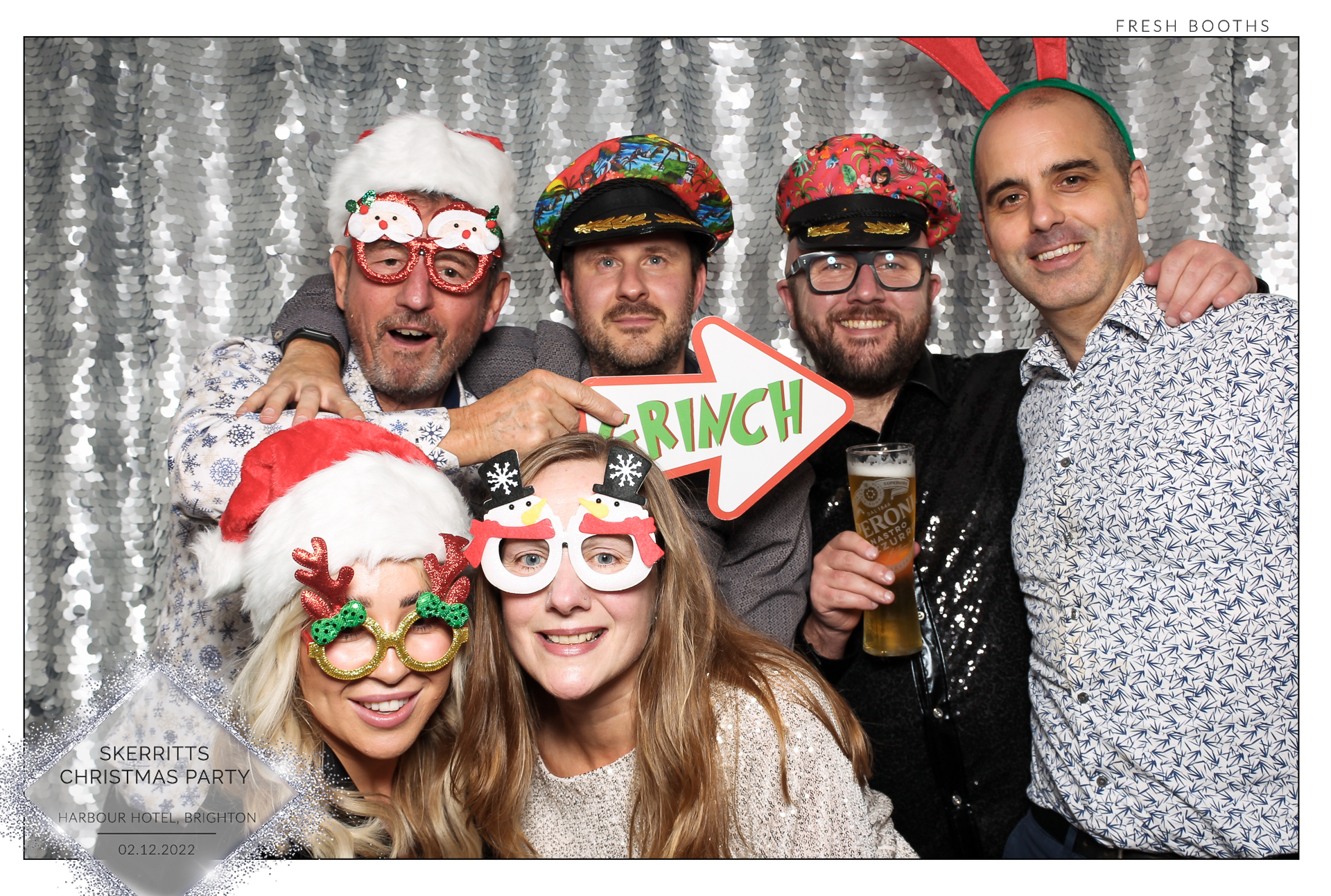 Skerritts Christmas Party - Classic Open Booth | View more photos from the event at gallery.freshbooths.com/u/FreshBooths/Skerritts-Christmas-Party-Classic-Open-Booth