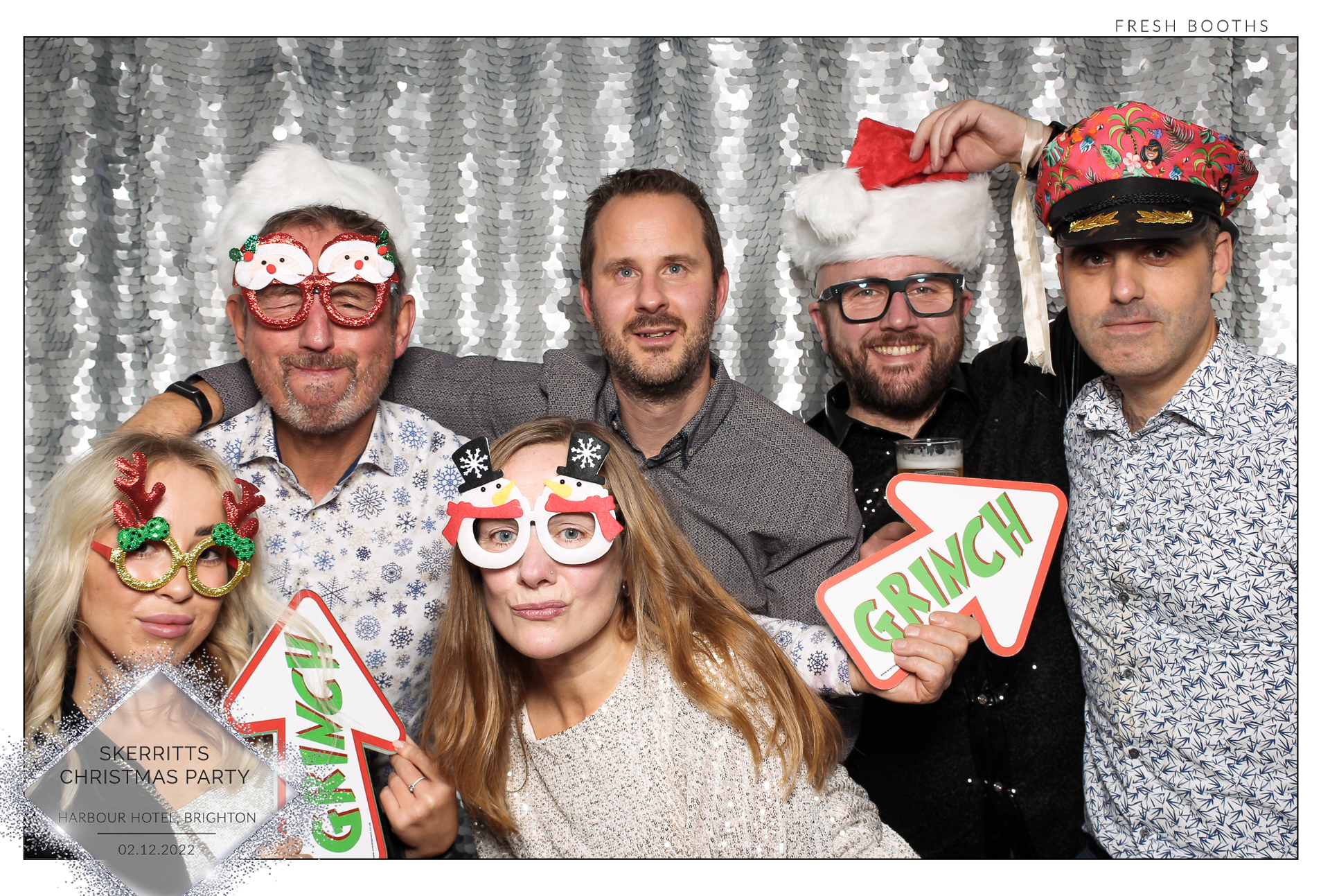 Skerritts Christmas Party - Classic Open Booth | View more photos from the event at gallery.freshbooths.com/u/FreshBooths/Skerritts-Christmas-Party-Classic-Open-Booth