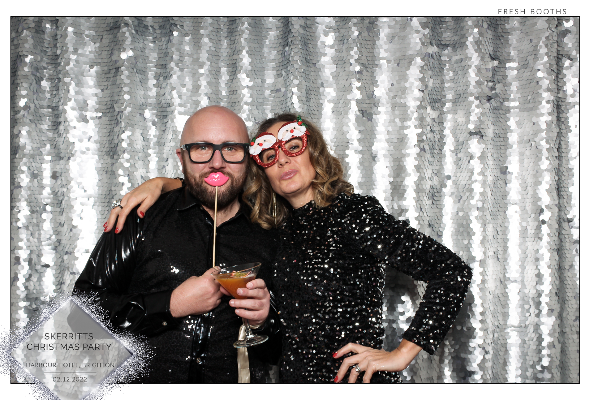 Skerritts Christmas Party - Classic Open Booth | View more photos from the event at gallery.freshbooths.com/u/FreshBooths/Skerritts-Christmas-Party-Classic-Open-Booth