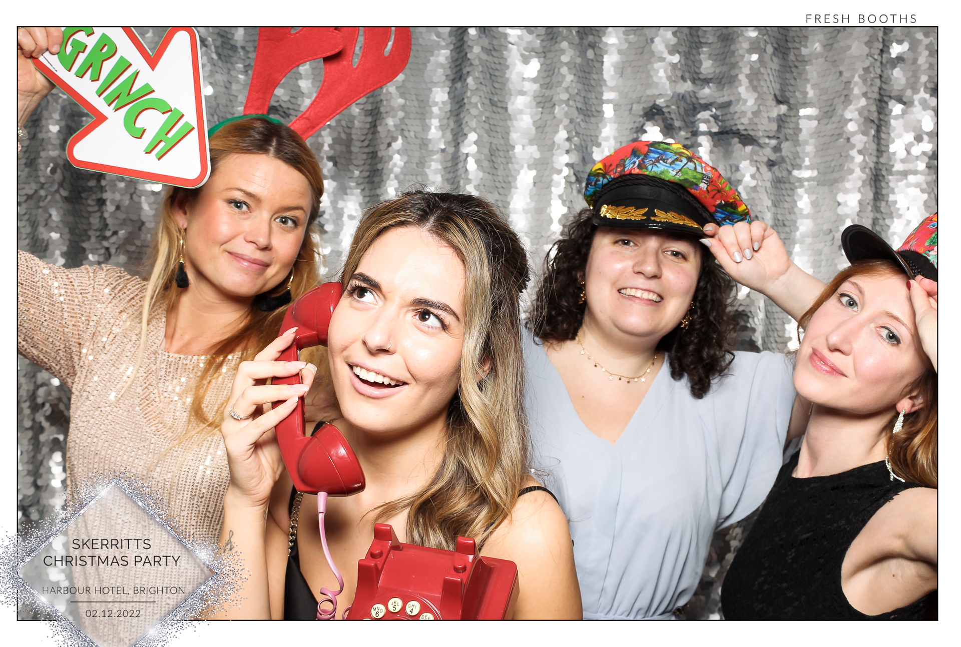 Skerritts Christmas Party - Classic Open Booth | View more photos from the event at gallery.freshbooths.com/u/FreshBooths/Skerritts-Christmas-Party-Classic-Open-Booth