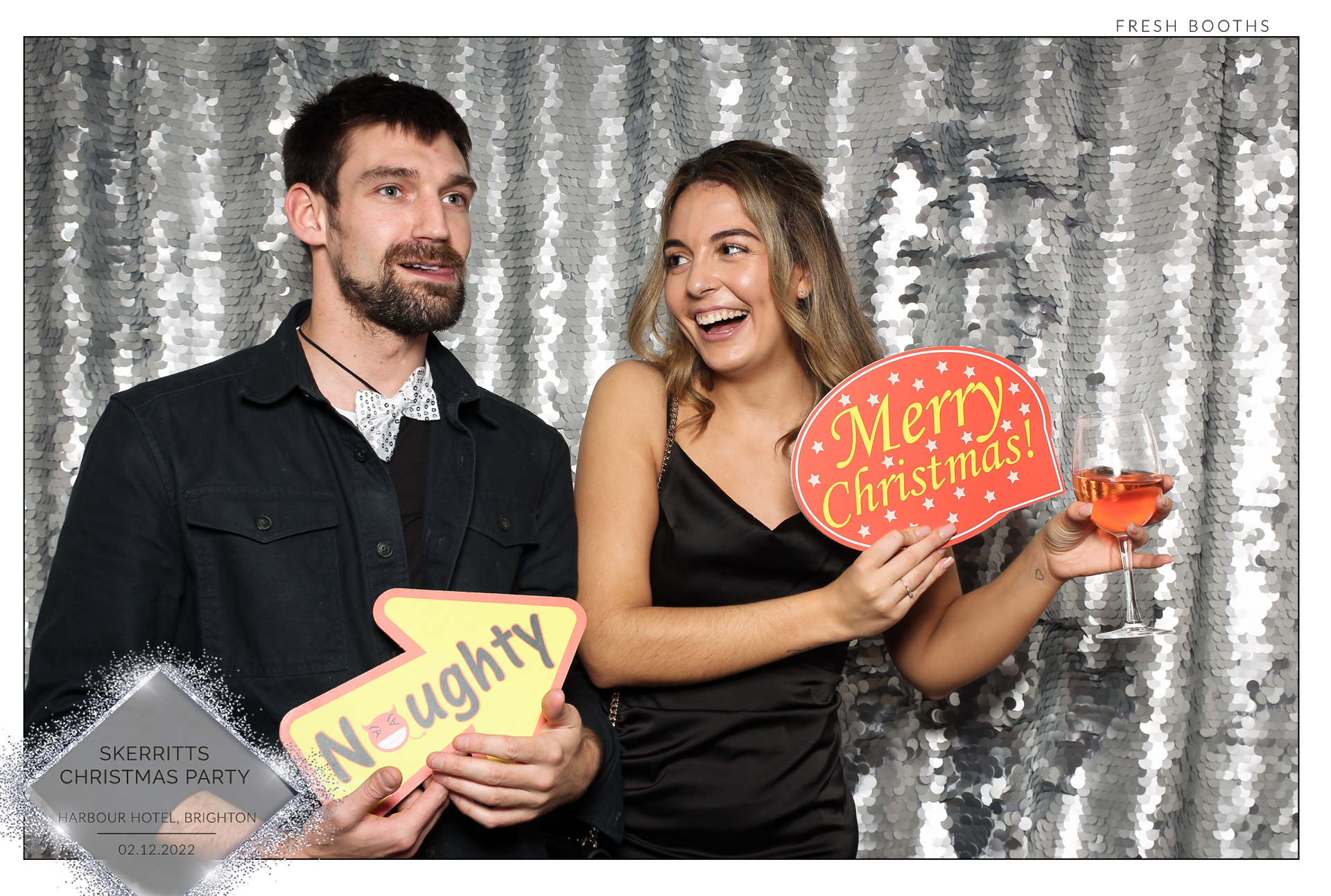 Skerritts Christmas Party - Classic Open Booth | View more photos from the event at gallery.freshbooths.com/u/FreshBooths/Skerritts-Christmas-Party-Classic-Open-Booth