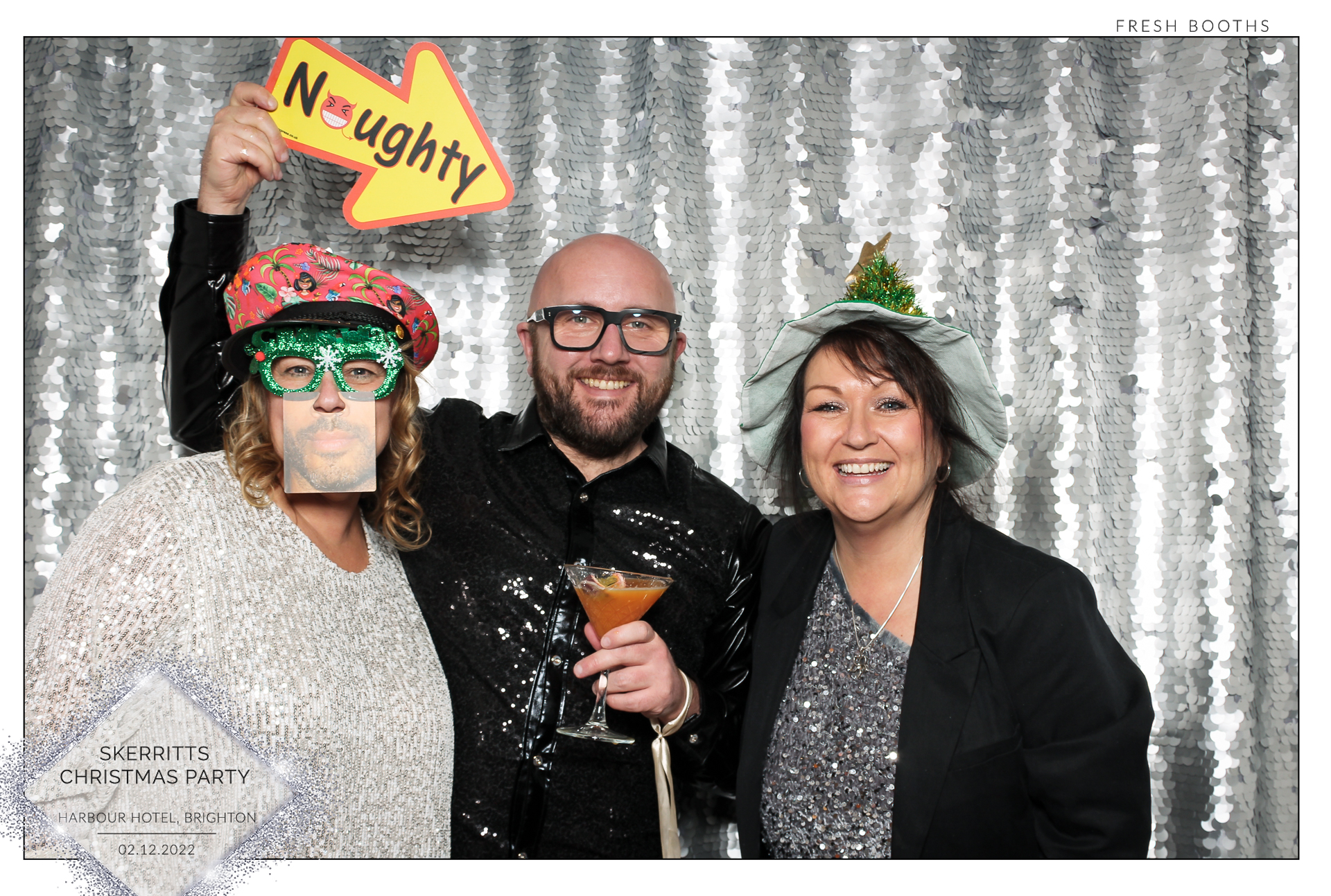 Skerritts Christmas Party - Classic Open Booth | View more photos from the event at gallery.freshbooths.com/u/FreshBooths/Skerritts-Christmas-Party-Classic-Open-Booth