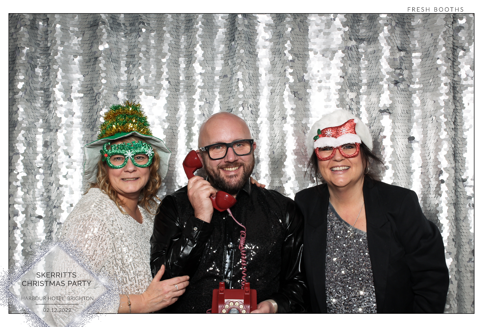 Skerritts Christmas Party - Classic Open Booth | View more photos from the event at gallery.freshbooths.com/u/FreshBooths/Skerritts-Christmas-Party-Classic-Open-Booth