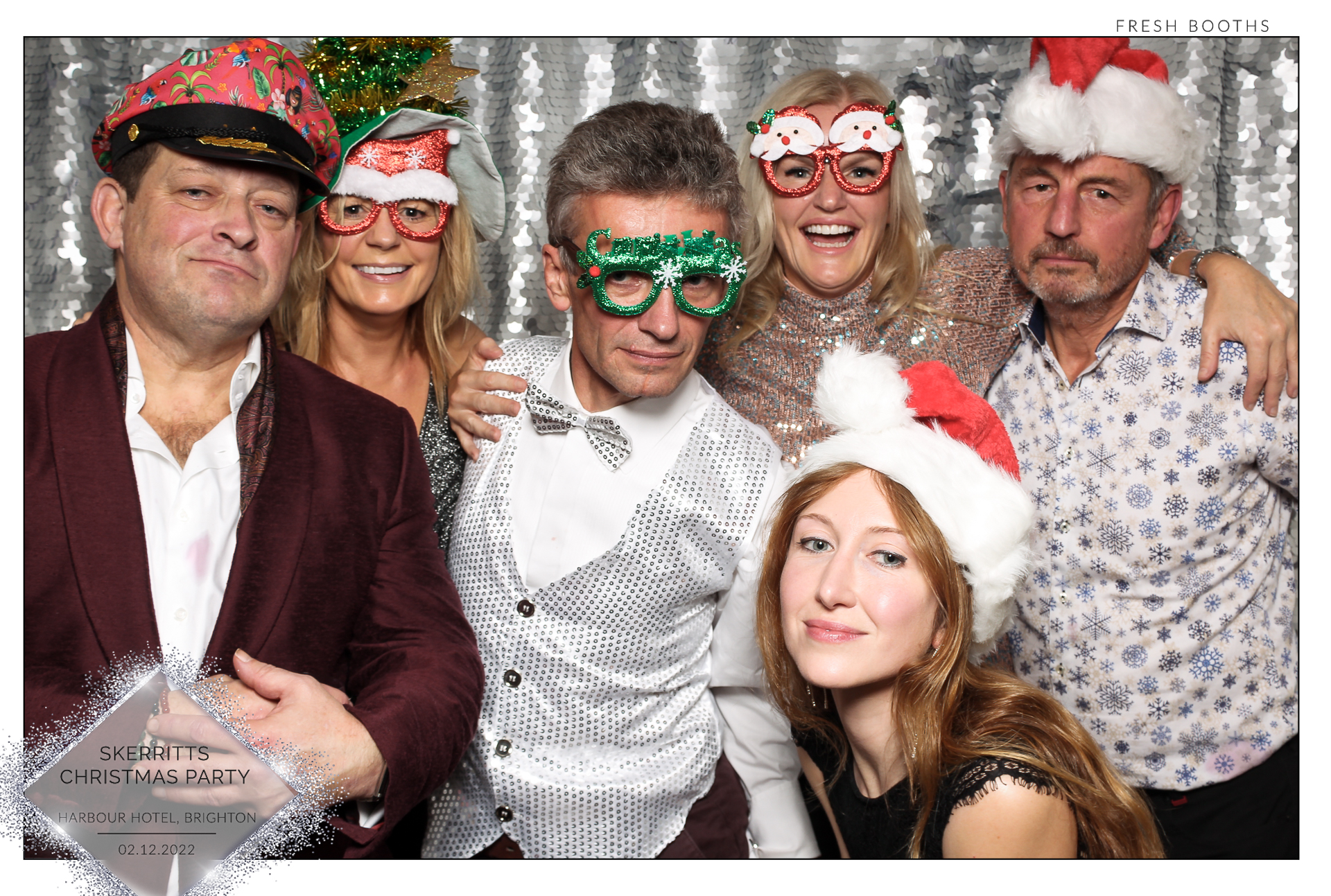 Skerritts Christmas Party - Classic Open Booth | View more photos from the event at gallery.freshbooths.com/u/FreshBooths/Skerritts-Christmas-Party-Classic-Open-Booth