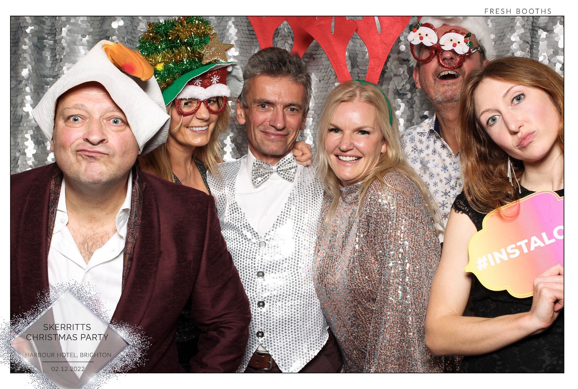 Skerritts Christmas Party - Classic Open Booth | View more photos from the event at gallery.freshbooths.com/u/FreshBooths/Skerritts-Christmas-Party-Classic-Open-Booth