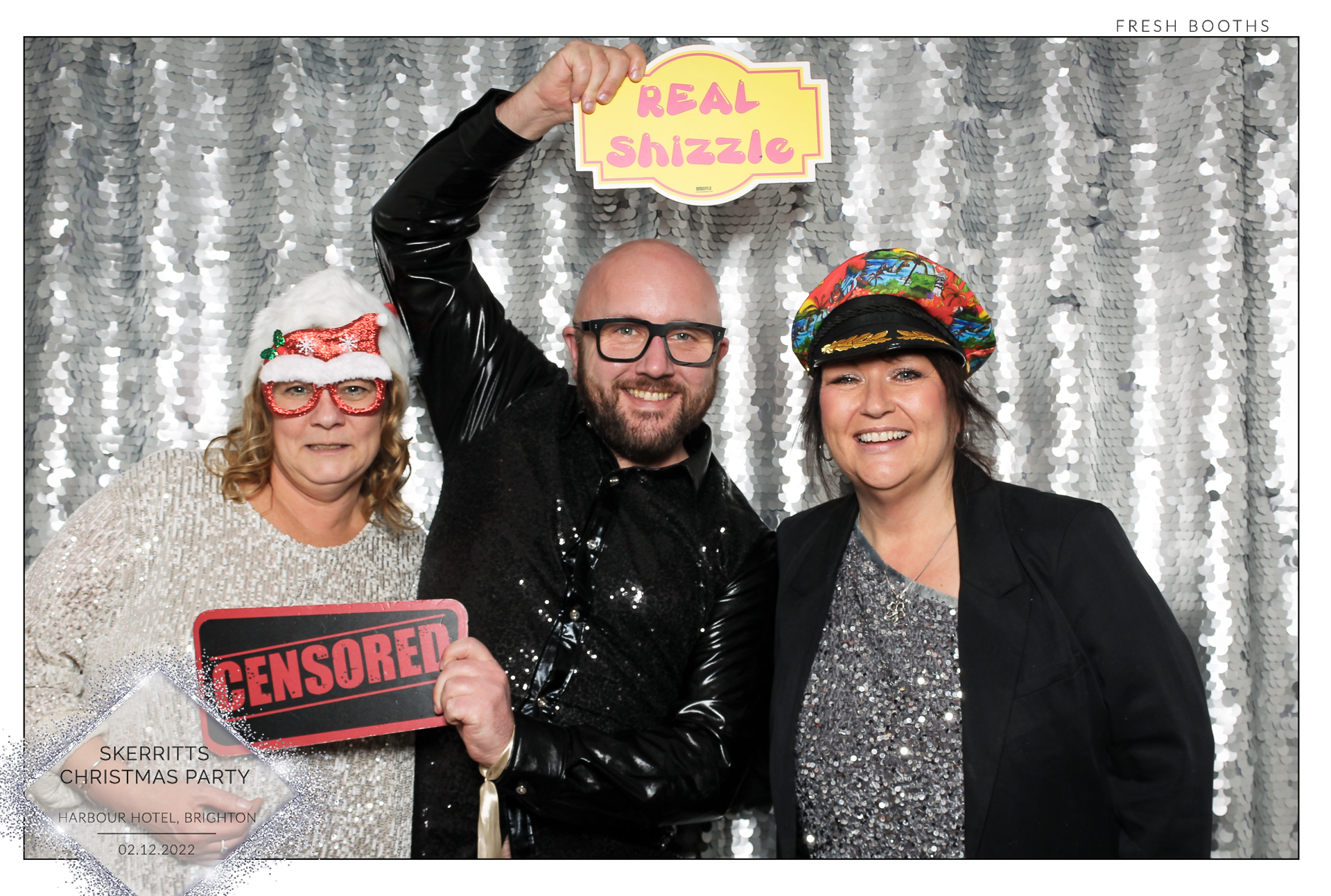 Skerritts Christmas Party - Classic Open Booth | View more photos from the event at gallery.freshbooths.com/u/FreshBooths/Skerritts-Christmas-Party-Classic-Open-Booth