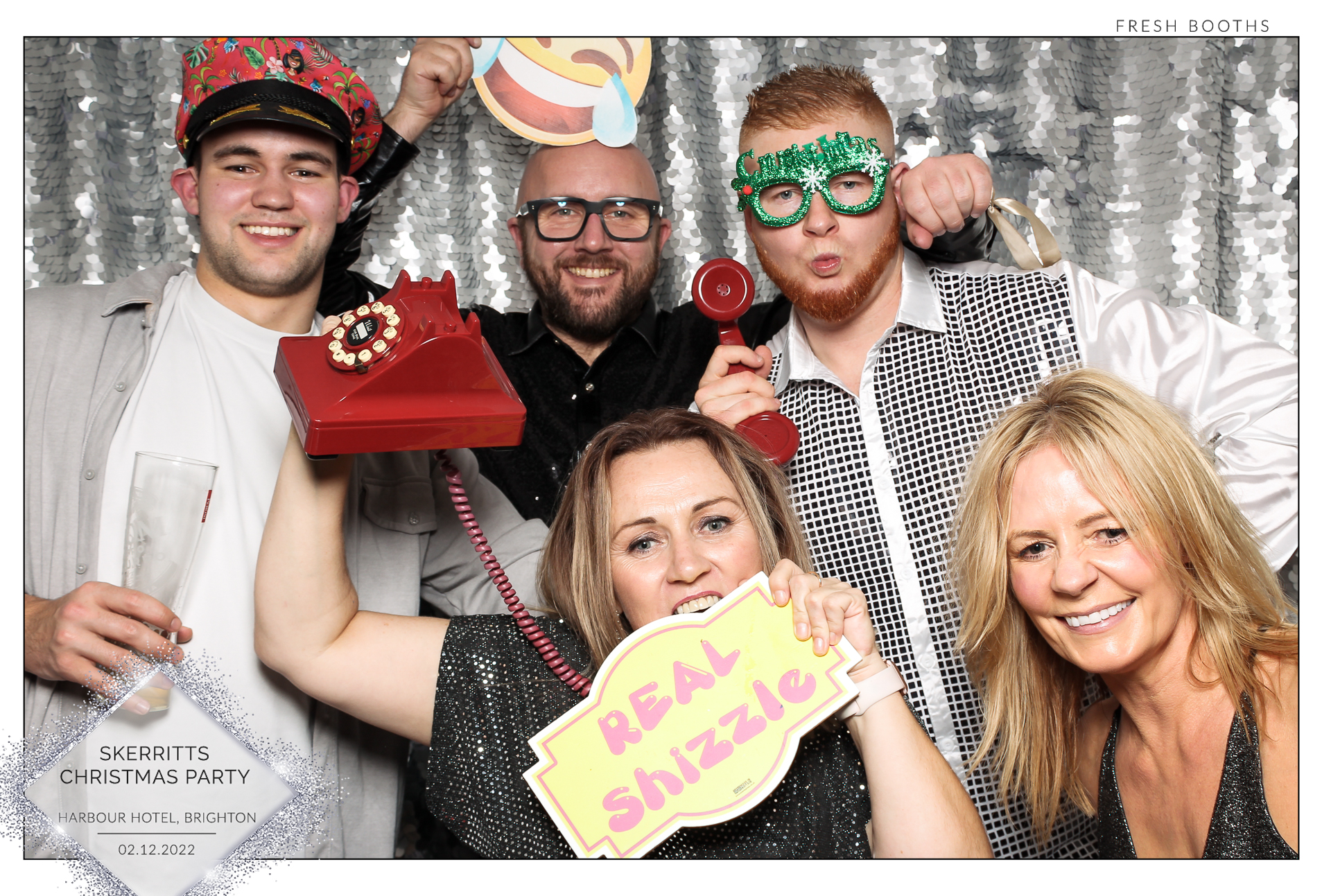 Skerritts Christmas Party - Classic Open Booth | View more photos from the event at gallery.freshbooths.com/u/FreshBooths/Skerritts-Christmas-Party-Classic-Open-Booth