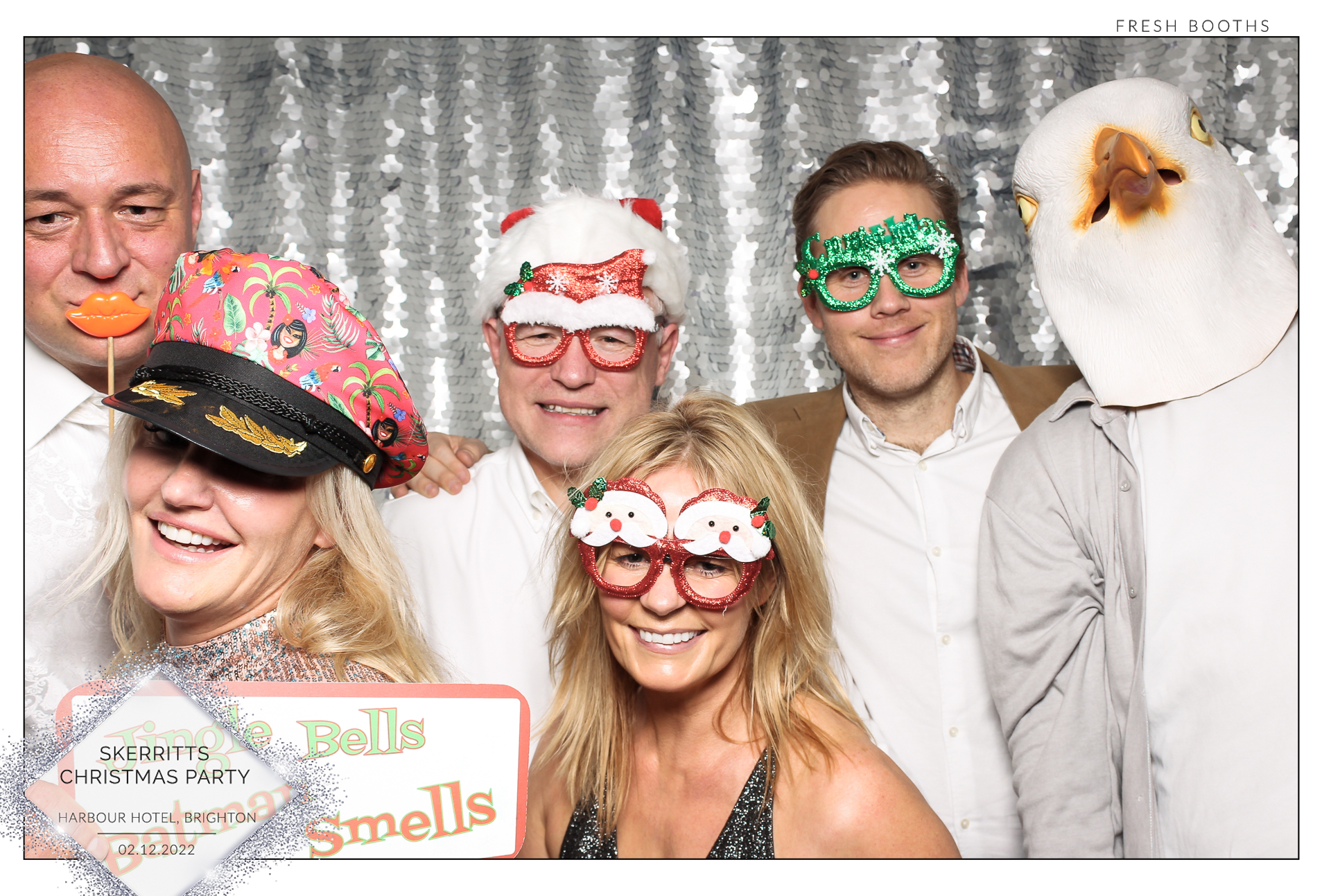 Skerritts Christmas Party - Classic Open Booth | View more photos from the event at gallery.freshbooths.com/u/FreshBooths/Skerritts-Christmas-Party-Classic-Open-Booth