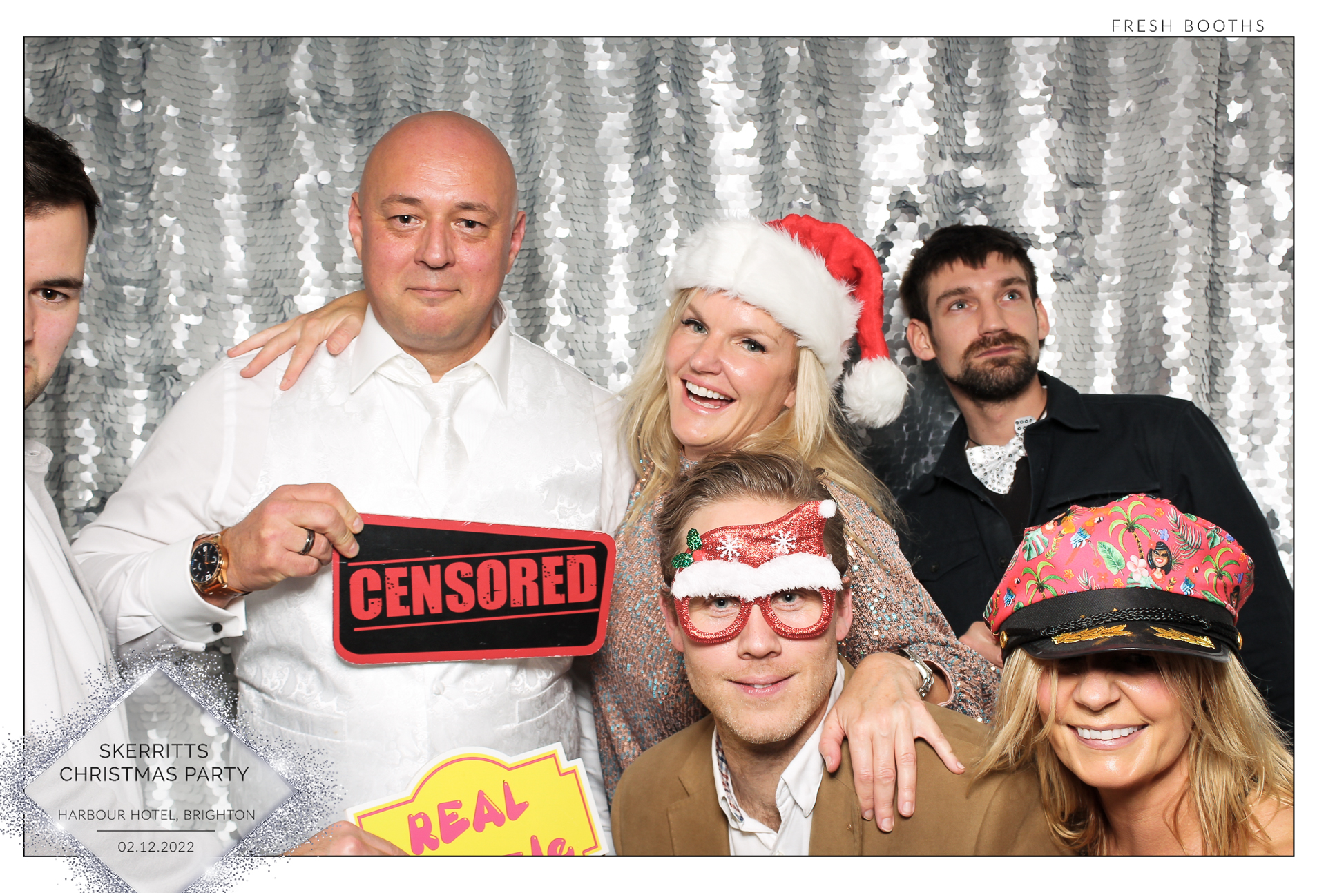 Skerritts Christmas Party - Classic Open Booth | View more photos from the event at gallery.freshbooths.com/u/FreshBooths/Skerritts-Christmas-Party-Classic-Open-Booth