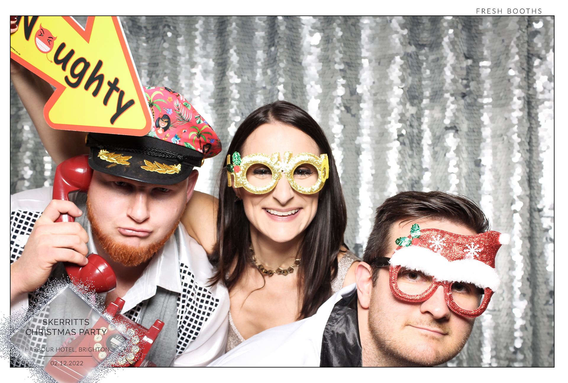 Skerritts Christmas Party - Classic Open Booth | View more photos from the event at gallery.freshbooths.com/u/FreshBooths/Skerritts-Christmas-Party-Classic-Open-Booth