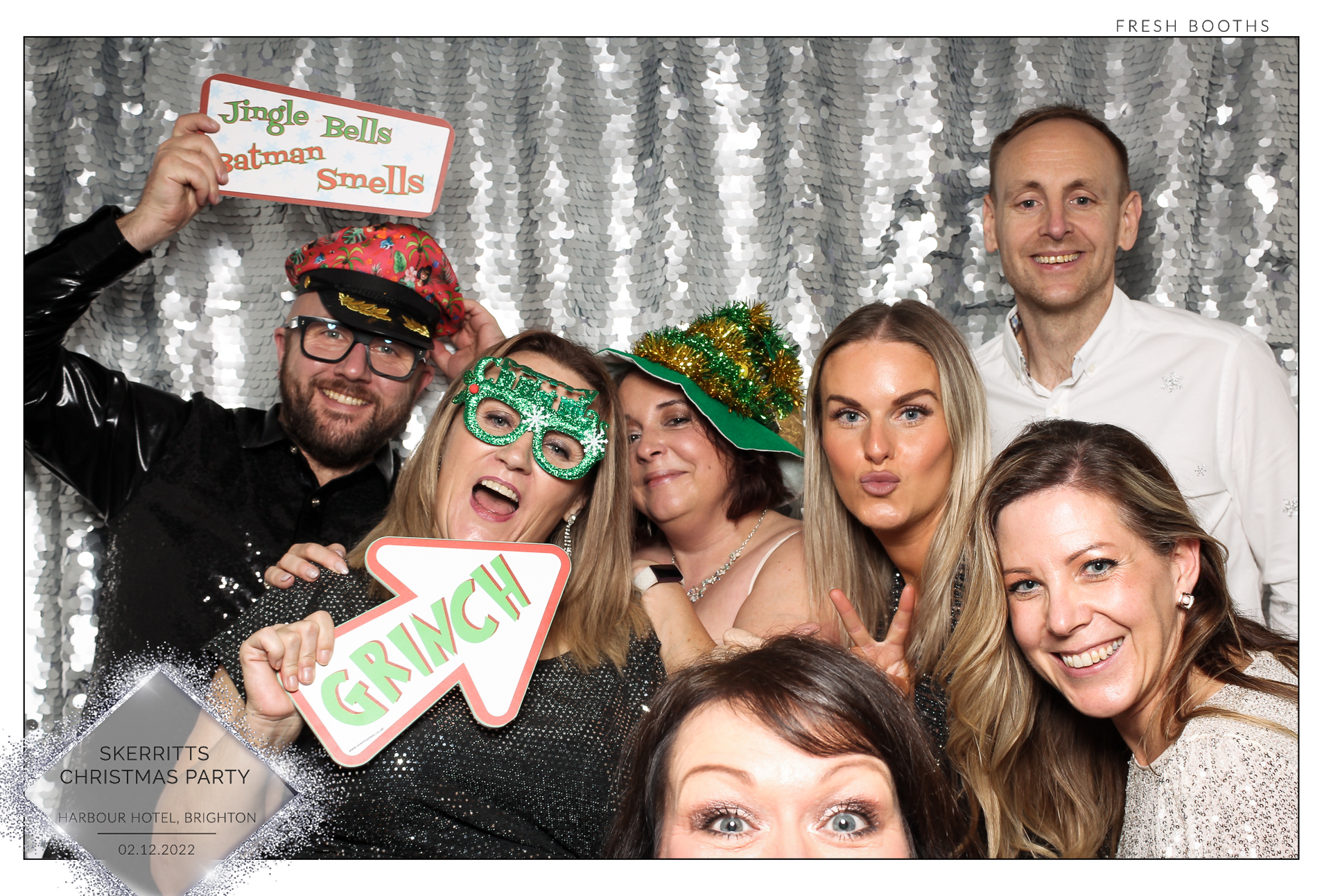 Skerritts Christmas Party - Classic Open Booth | View more photos from the event at gallery.freshbooths.com/u/FreshBooths/Skerritts-Christmas-Party-Classic-Open-Booth