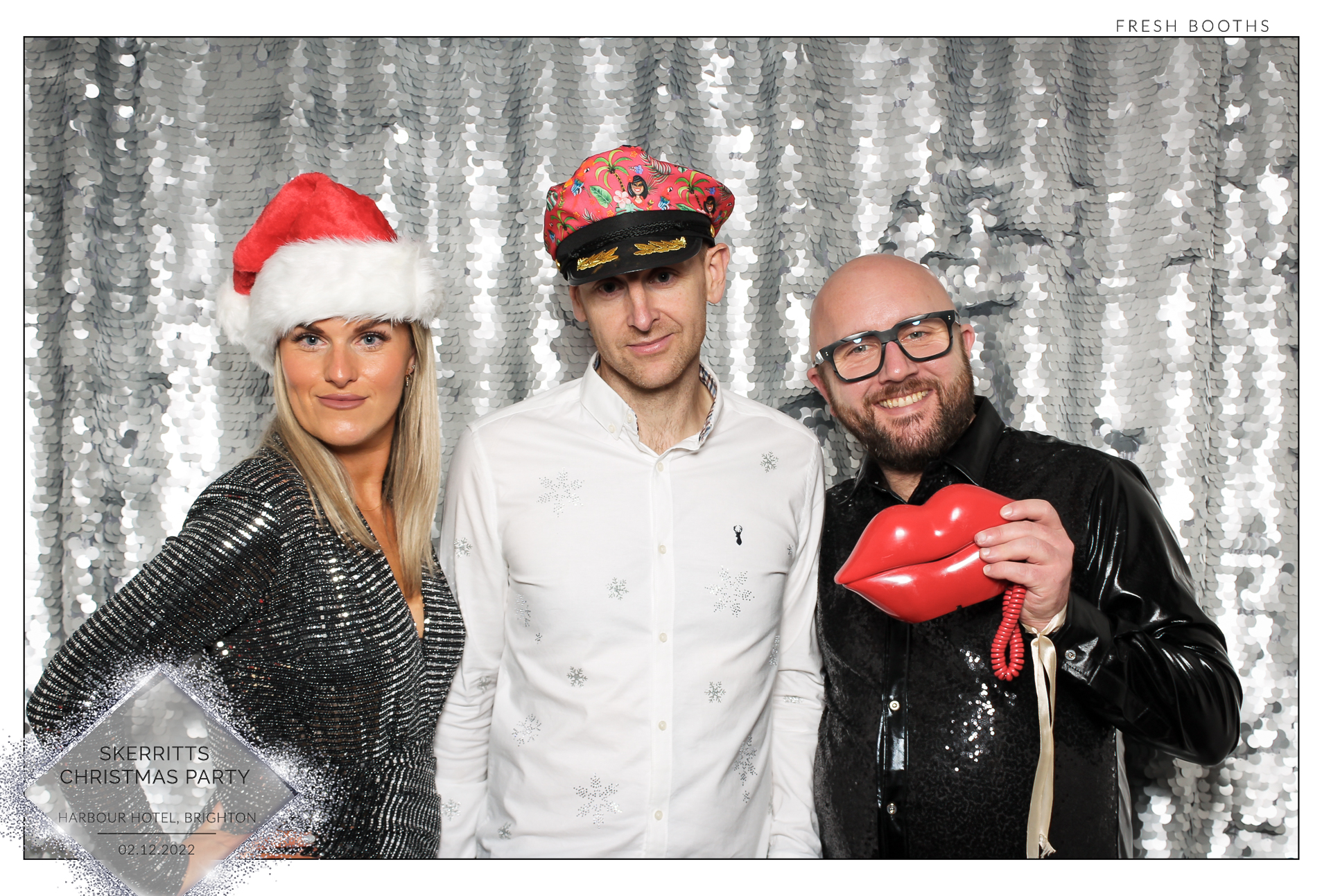 Skerritts Christmas Party - Classic Open Booth | View more photos from the event at gallery.freshbooths.com/u/FreshBooths/Skerritts-Christmas-Party-Classic-Open-Booth