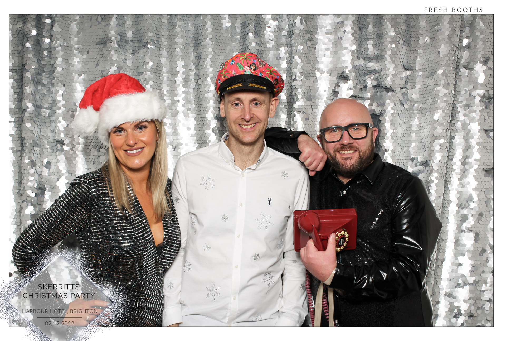 Skerritts Christmas Party - Classic Open Booth | View more photos from the event at gallery.freshbooths.com/u/FreshBooths/Skerritts-Christmas-Party-Classic-Open-Booth