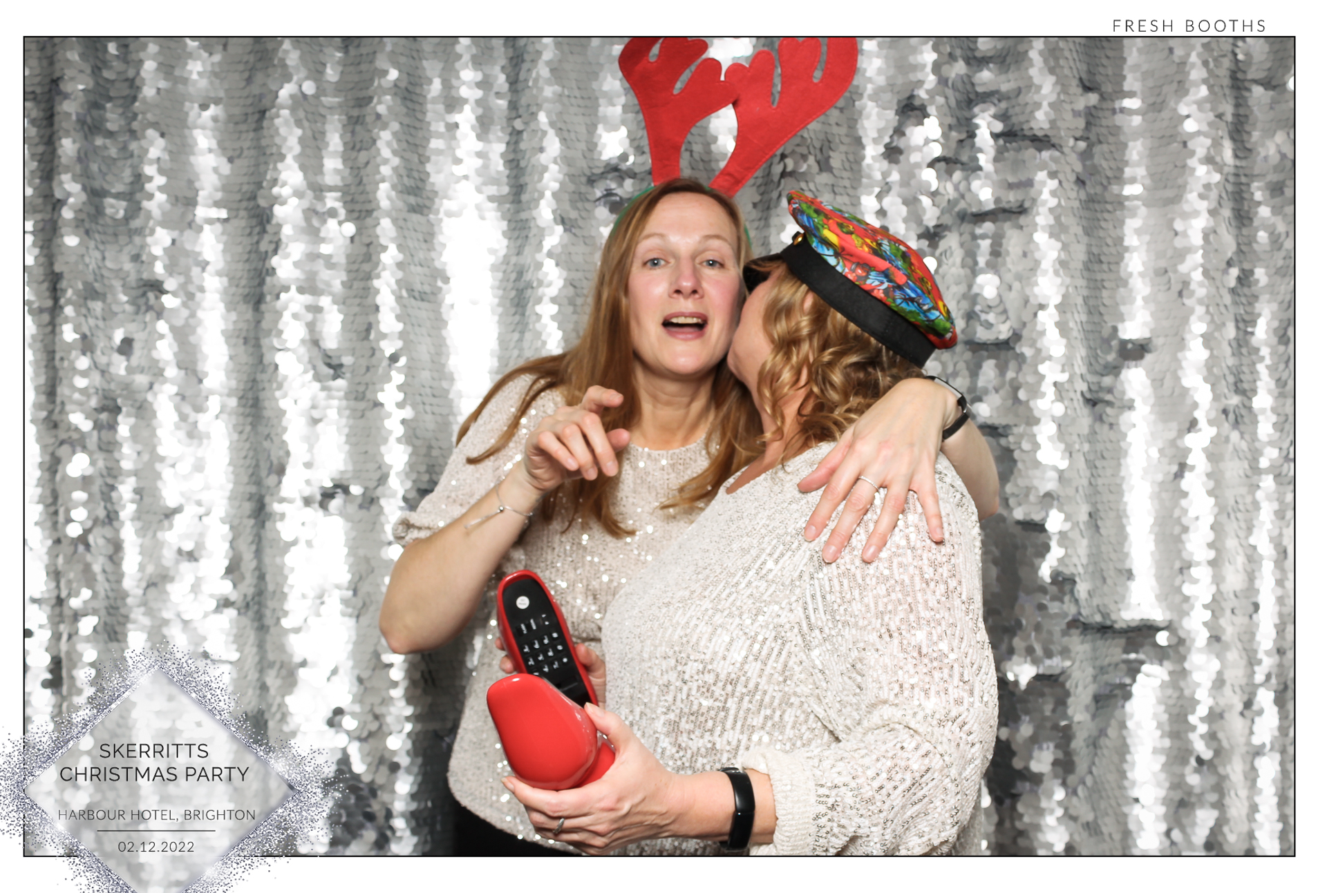 Skerritts Christmas Party - Classic Open Booth | View more photos from the event at gallery.freshbooths.com/u/FreshBooths/Skerritts-Christmas-Party-Classic-Open-Booth