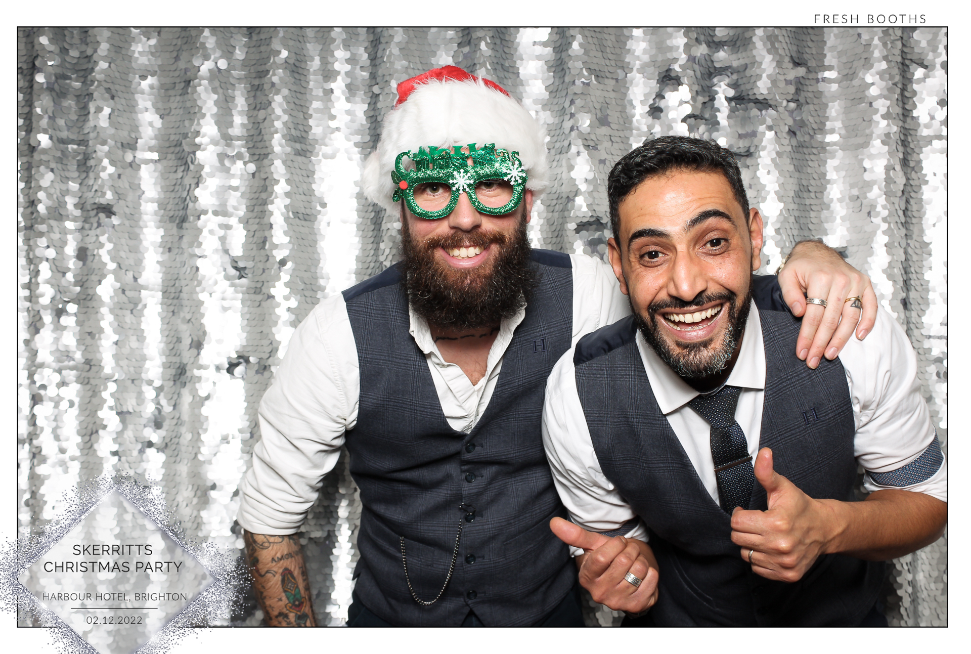 Skerritts Christmas Party - Classic Open Booth | View more photos from the event at gallery.freshbooths.com/u/FreshBooths/Skerritts-Christmas-Party-Classic-Open-Booth