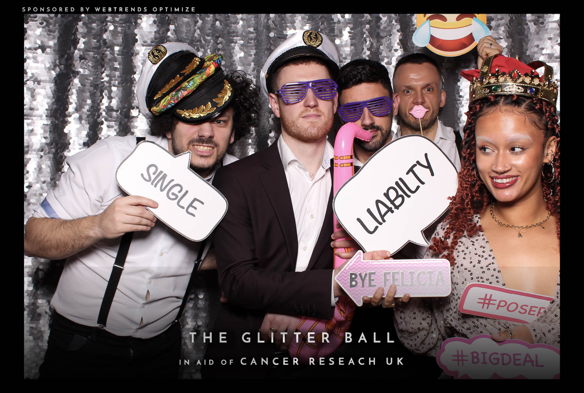 The Glitter Ball - Grand, Brighton | View more photos from the event at gallery.freshbooths.com/u/FreshBooths/The-Glitter-Ball-Grand-Brighton