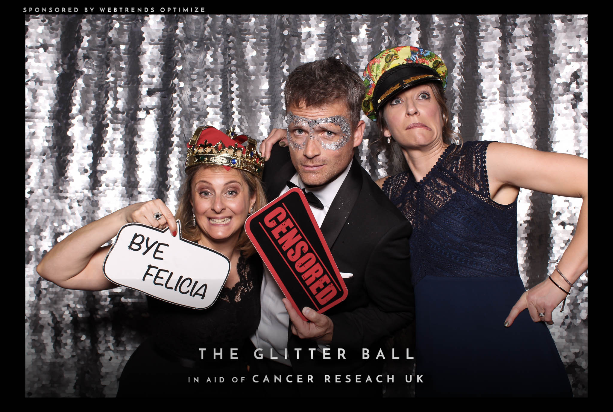 The Glitter Ball - Grand, Brighton | View more photos from the event at gallery.freshbooths.com/u/FreshBooths/The-Glitter-Ball-Grand-Brighton