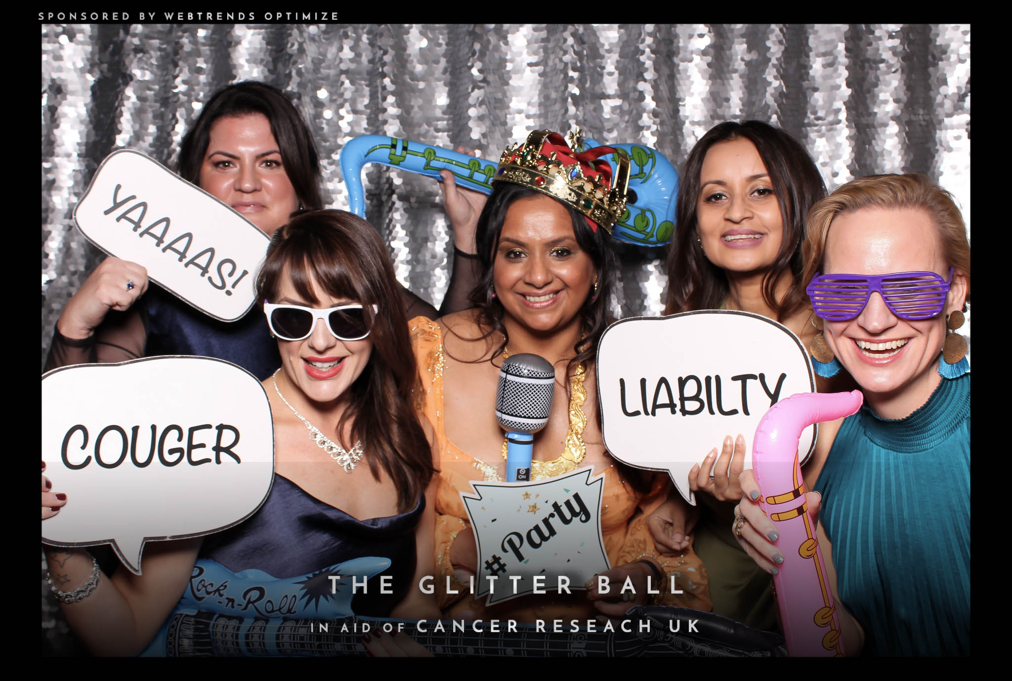 The Glitter Ball - Grand, Brighton | View more photos from the event at gallery.freshbooths.com/u/FreshBooths/The-Glitter-Ball-Grand-Brighton
