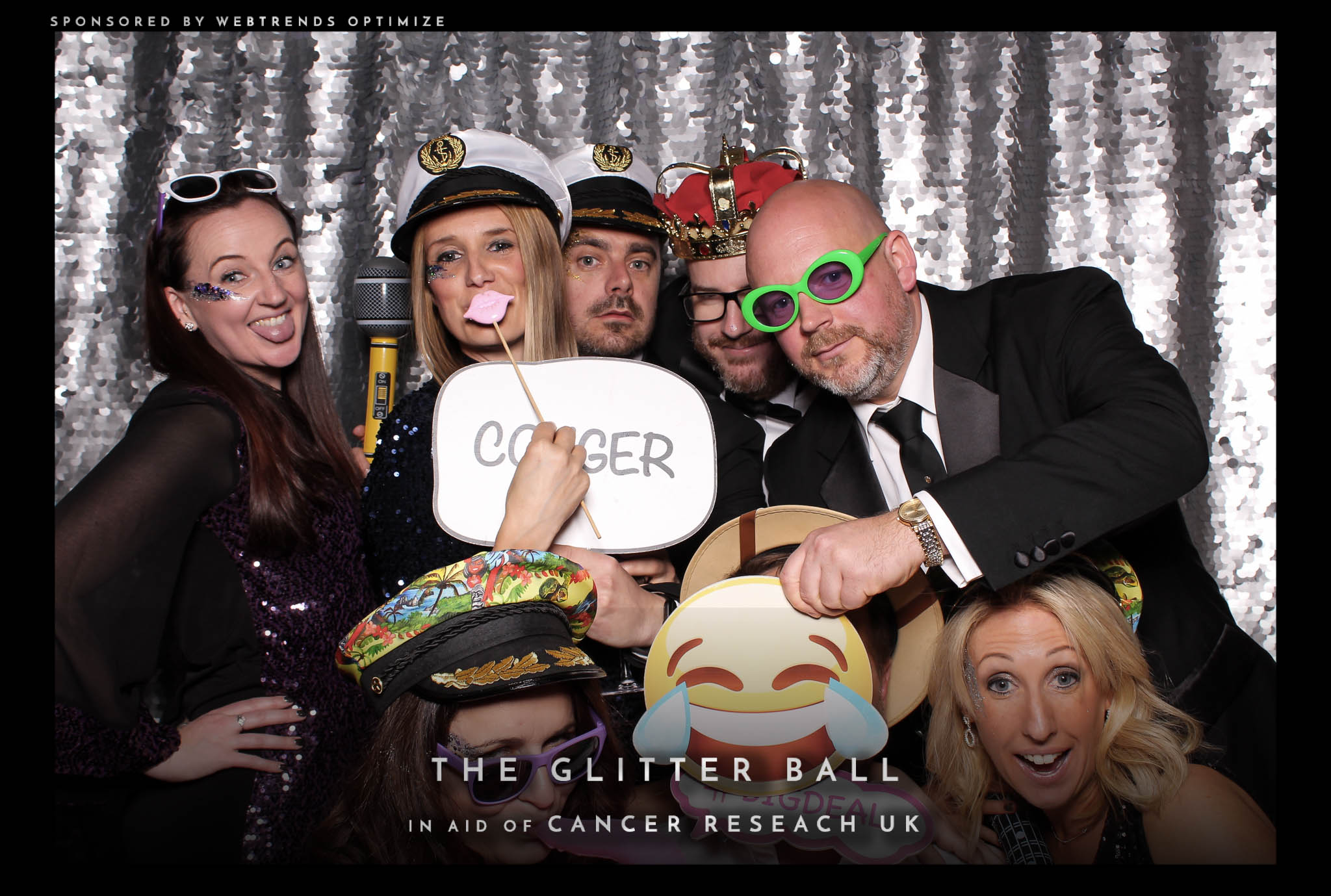 The Glitter Ball - Grand, Brighton | View more photos from the event at gallery.freshbooths.com/u/FreshBooths/The-Glitter-Ball-Grand-Brighton