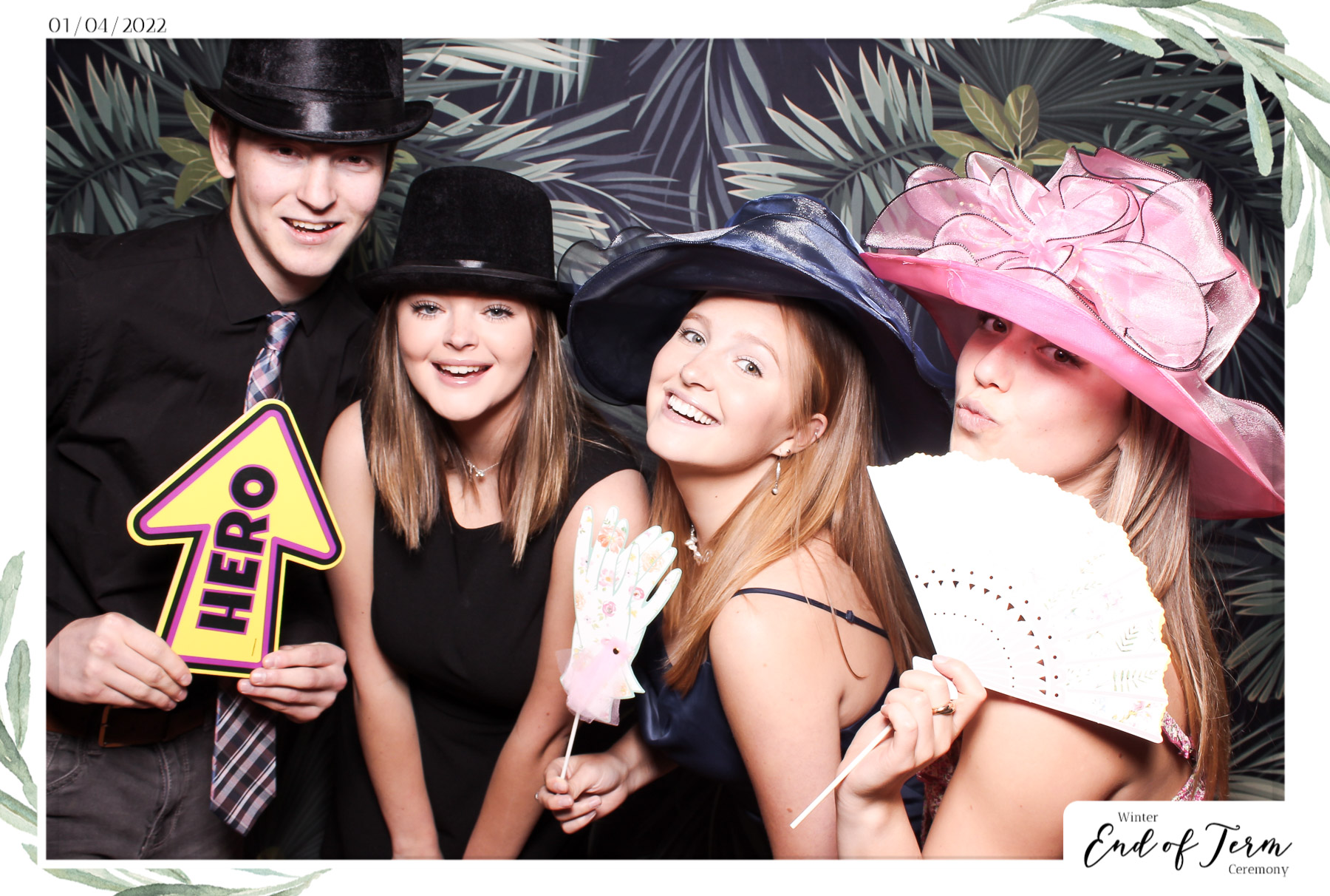 Winter End of Term Ceremony - Classic Open Booth | View more photos from the event at gallery.freshbooths.com/u/FreshBooths/Winter-End-of-Term-Ceremony-Classic-Open-Booth-0