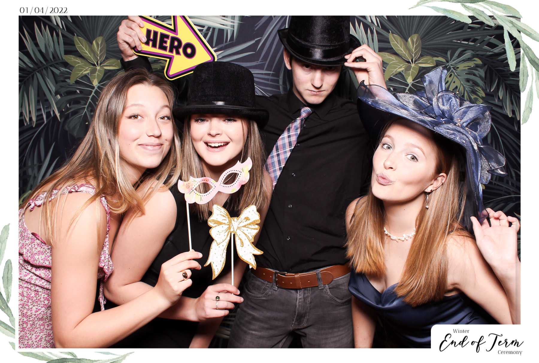 Winter End of Term Ceremony - Classic Open Booth | View more photos from the event at gallery.freshbooths.com/u/FreshBooths/Winter-End-of-Term-Ceremony-Classic-Open-Booth-0