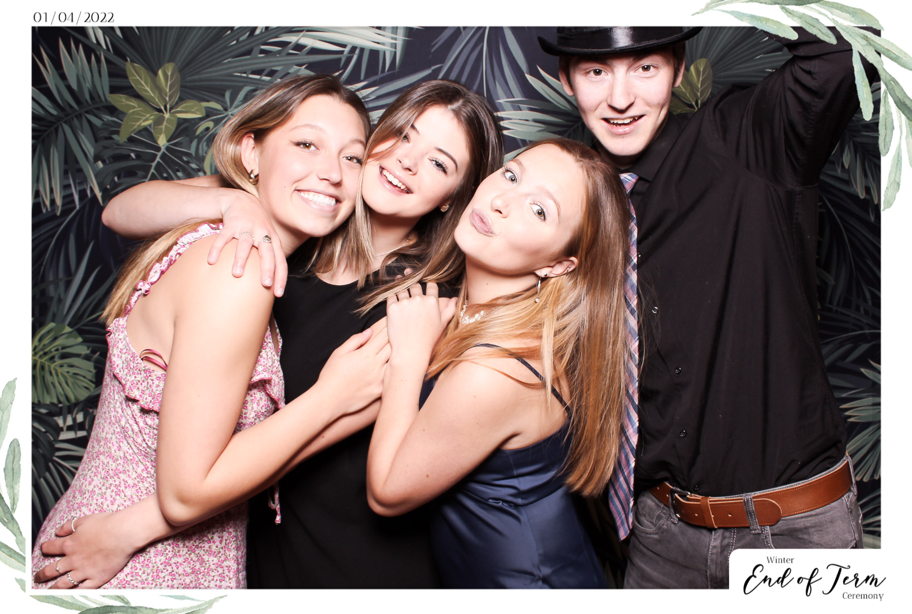 Winter End of Term Ceremony - Classic Open Booth | View more photos from the event at gallery.freshbooths.com/u/FreshBooths/Winter-End-of-Term-Ceremony-Classic-Open-Booth-0