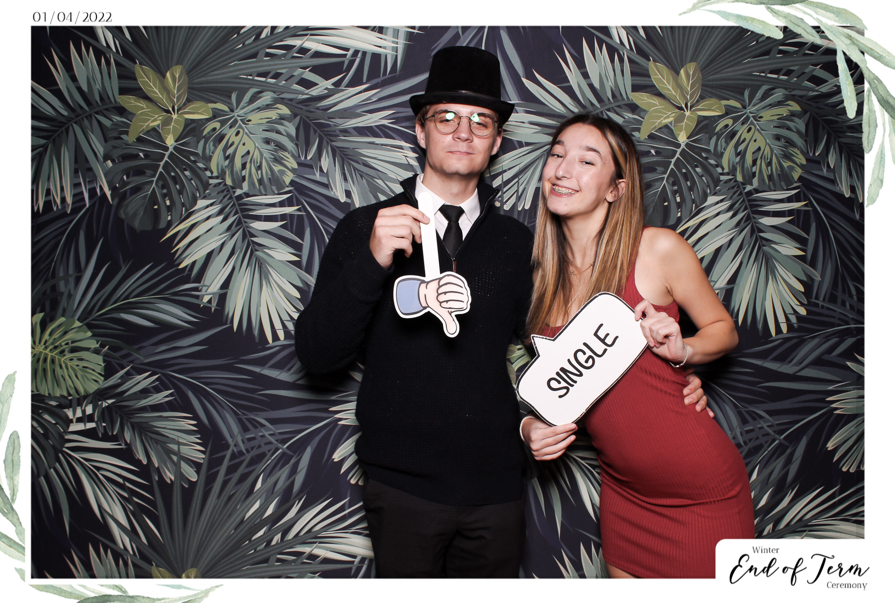 Winter End of Term Ceremony - Classic Open Booth | View more photos from the event at gallery.freshbooths.com/u/FreshBooths/Winter-End-of-Term-Ceremony-Classic-Open-Booth-0