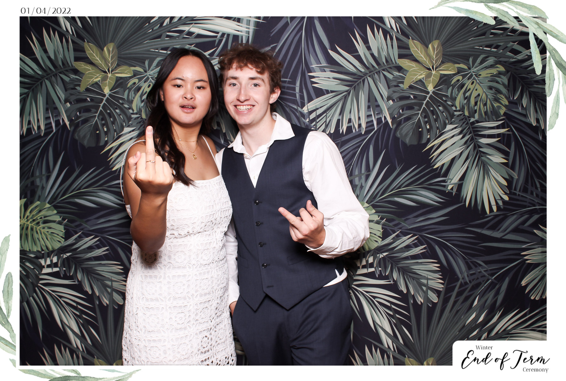 Winter End of Term Ceremony - Classic Open Booth | View more photos from the event at gallery.freshbooths.com/u/FreshBooths/Winter-End-of-Term-Ceremony-Classic-Open-Booth-0
