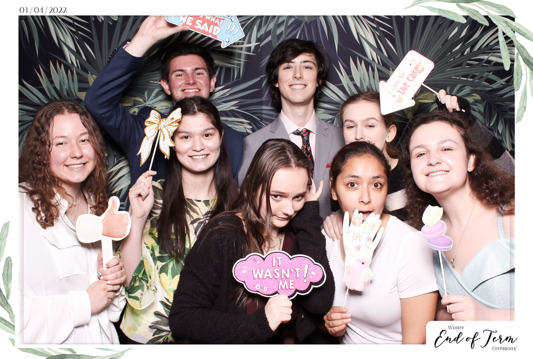 Winter End of Term Ceremony - Classic Open Booth | View more photos from the event at gallery.freshbooths.com/u/FreshBooths/Winter-End-of-Term-Ceremony-Classic-Open-Booth-0