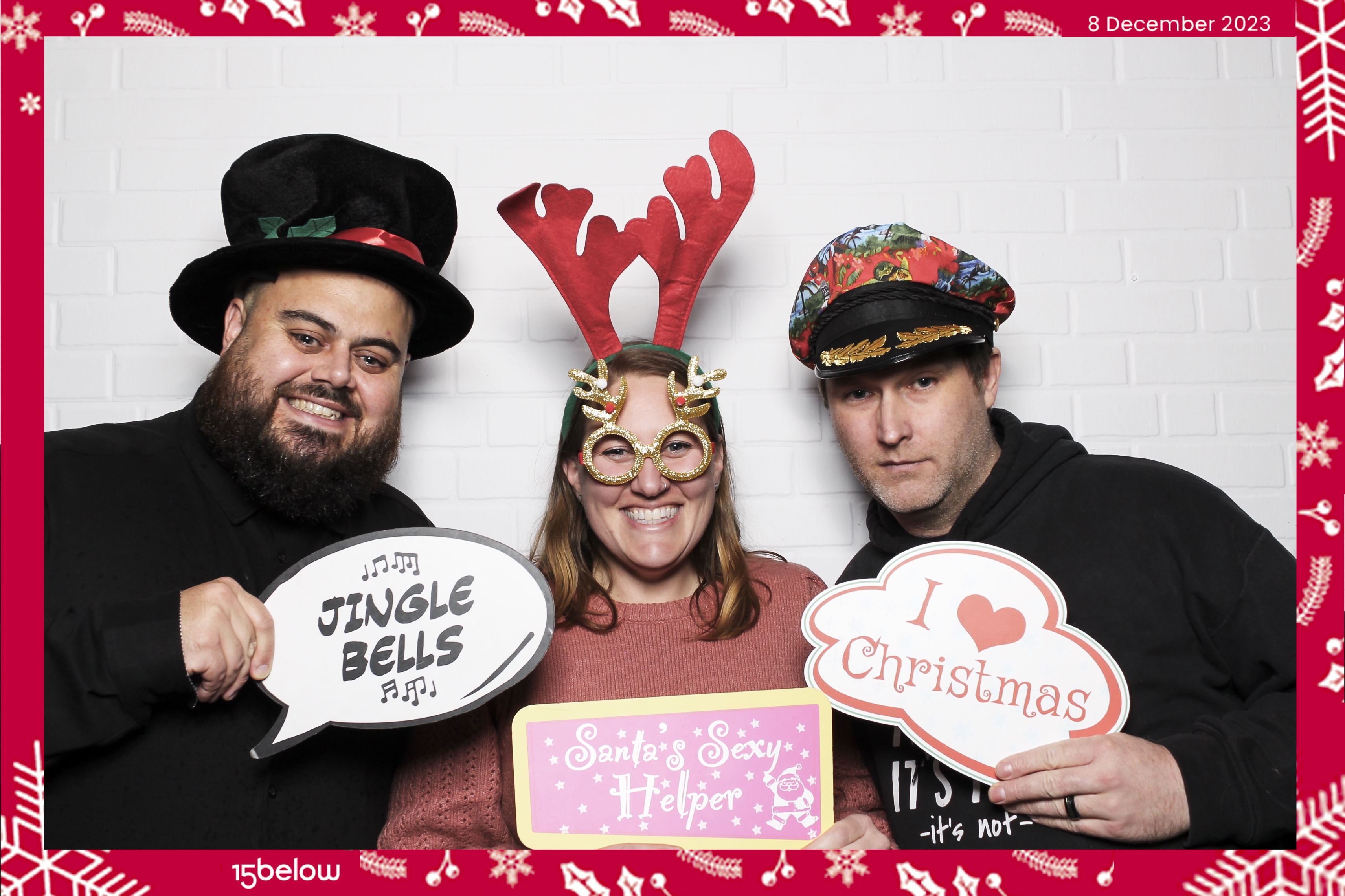 15 Below Christmas Party 2023 | View more photos from the event at gallery.freshbooths.com/u/FreshBooths/15-Below-Christmas-Party-2023