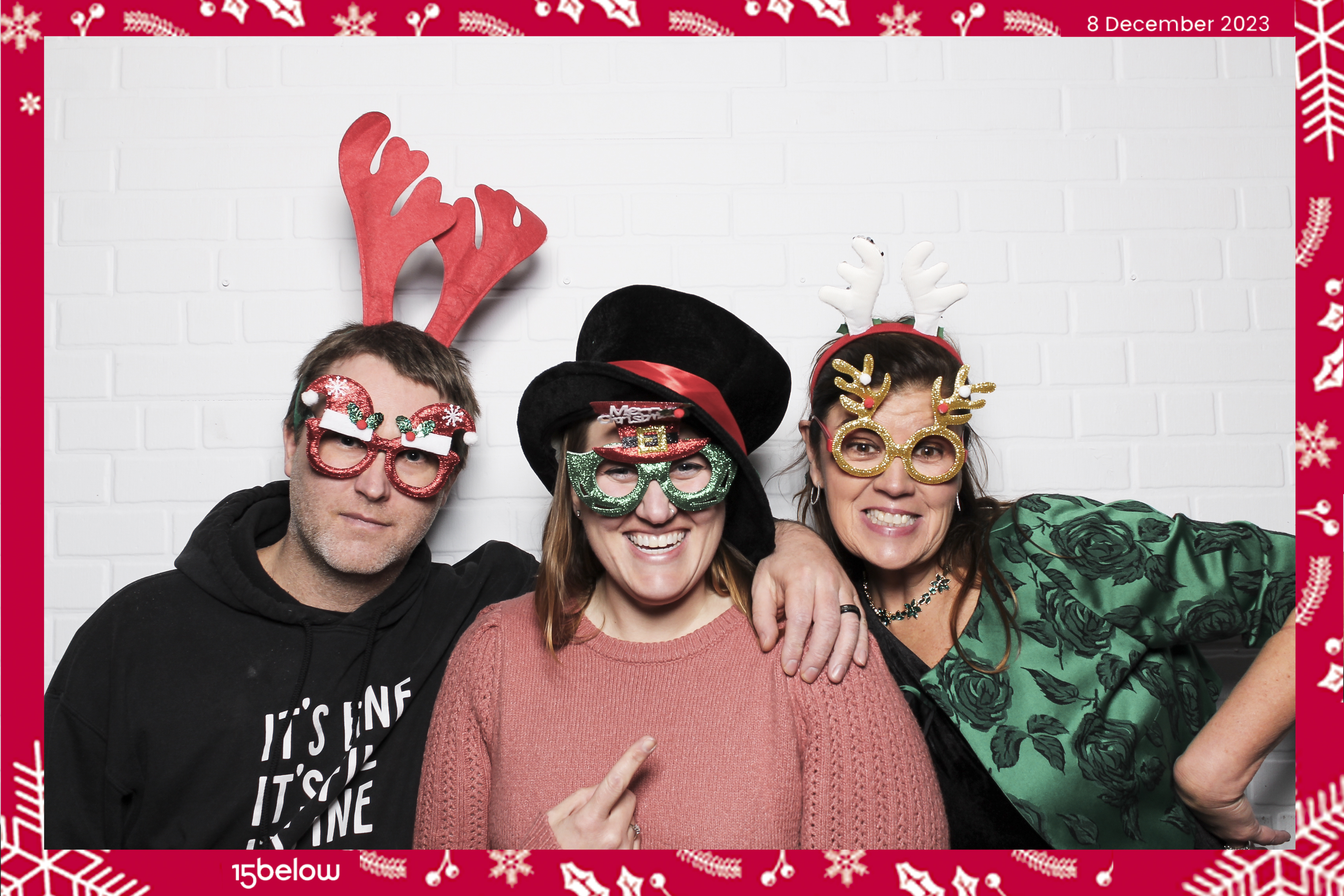 15 Below Christmas Party 2023 | View more photos from the event at gallery.freshbooths.com/u/FreshBooths/15-Below-Christmas-Party-2023