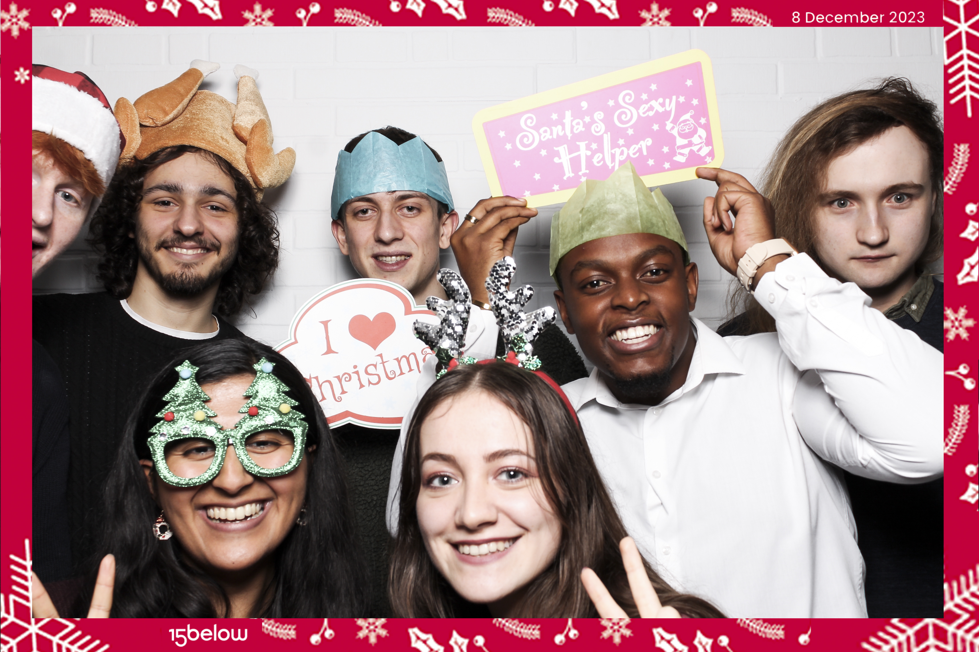 15 Below Christmas Party 2023 | View more photos from the event at gallery.freshbooths.com/u/FreshBooths/15-Below-Christmas-Party-2023