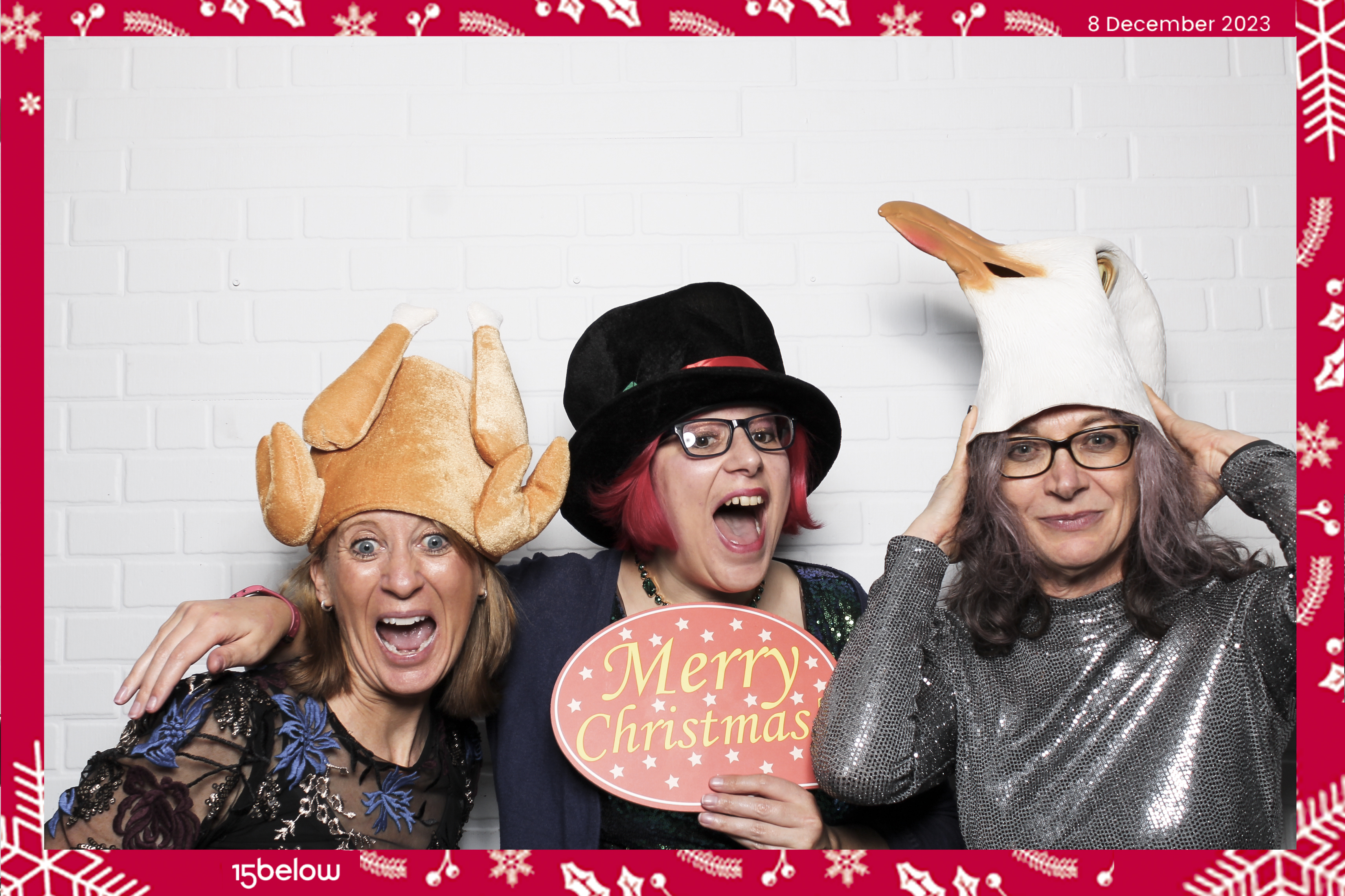 15 Below Christmas Party 2023 | View more photos from the event at gallery.freshbooths.com/u/FreshBooths/15-Below-Christmas-Party-2023