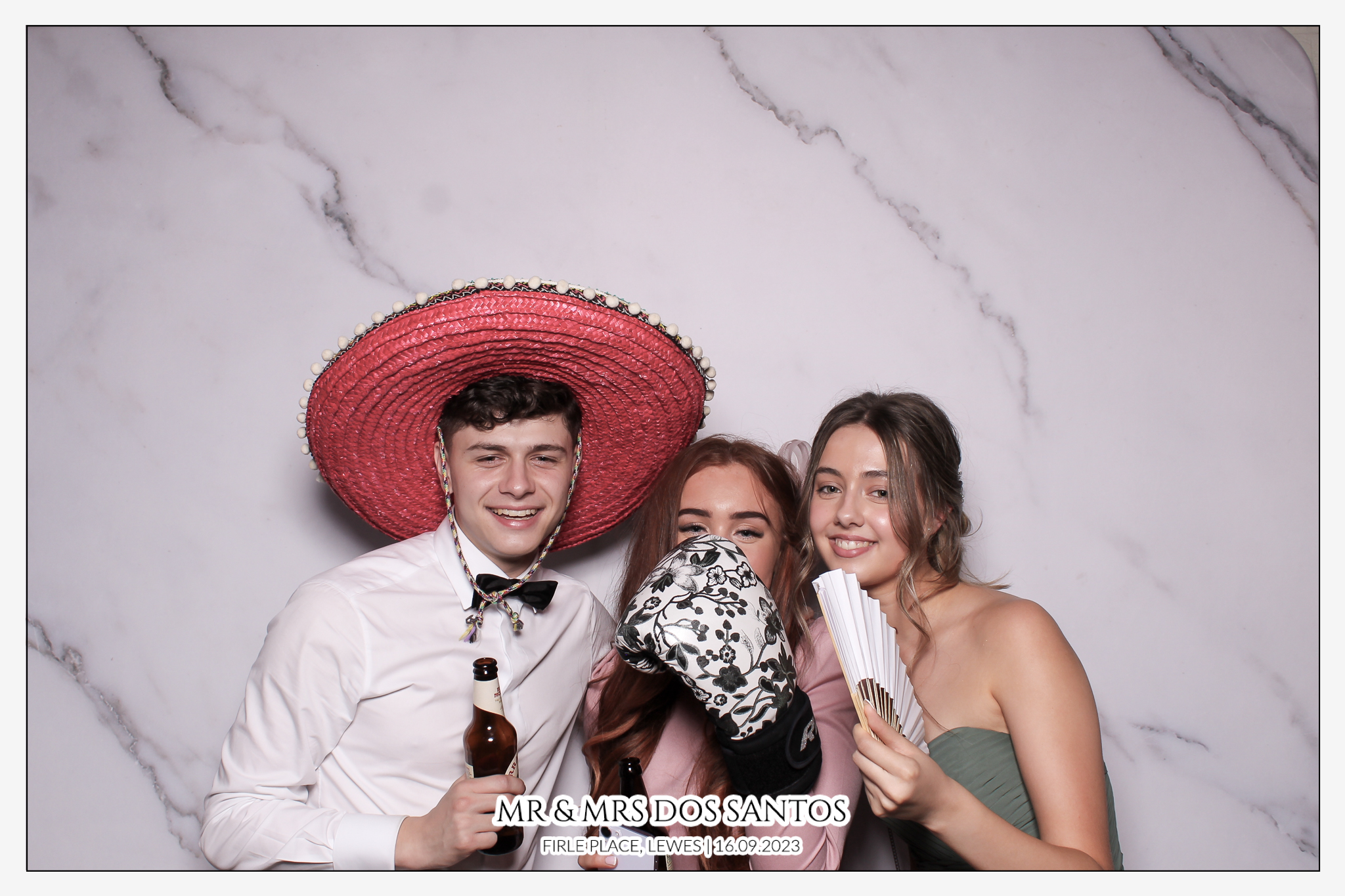 Ben & Chloe Wedding - Classic Open Booth | View more photos from the event at gallery.freshbooths.com/u/FreshBooths/Ben-Chloe-Wedding-Classic-Open-Booth