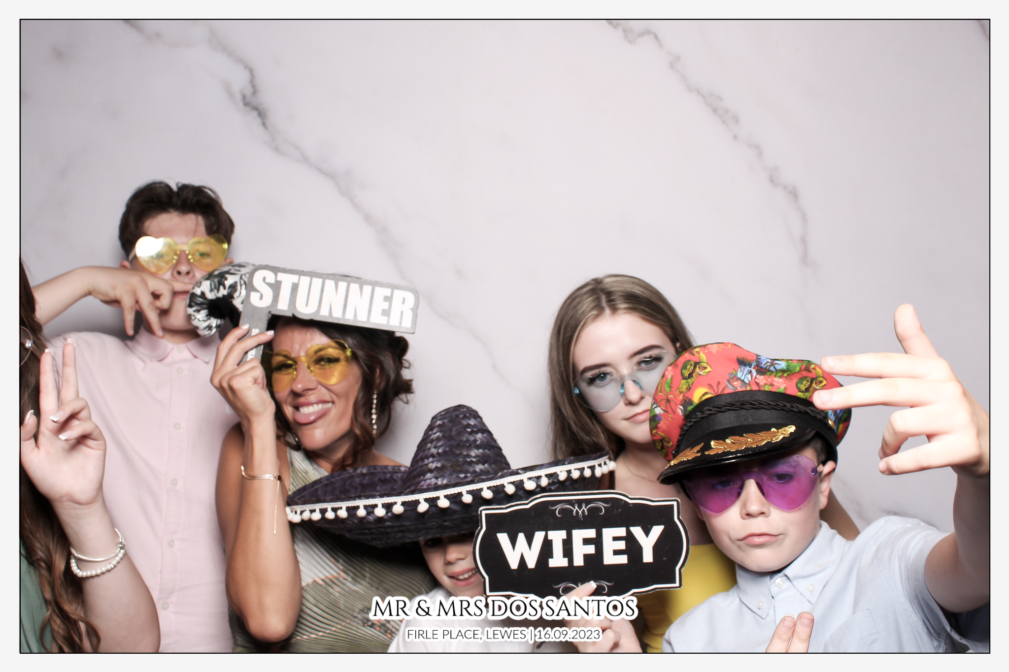 Ben & Chloe Wedding - Classic Open Booth | View more photos from the event at gallery.freshbooths.com/u/FreshBooths/Ben-Chloe-Wedding-Classic-Open-Booth