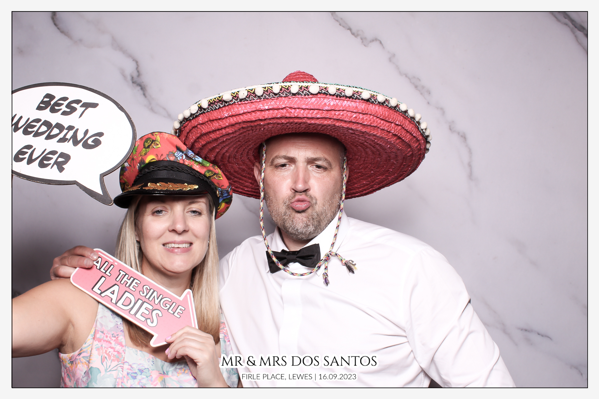 Ben & Chloe Wedding - Classic Open Booth | View more photos from the event at gallery.freshbooths.com/u/FreshBooths/Ben-Chloe-Wedding-Classic-Open-Booth