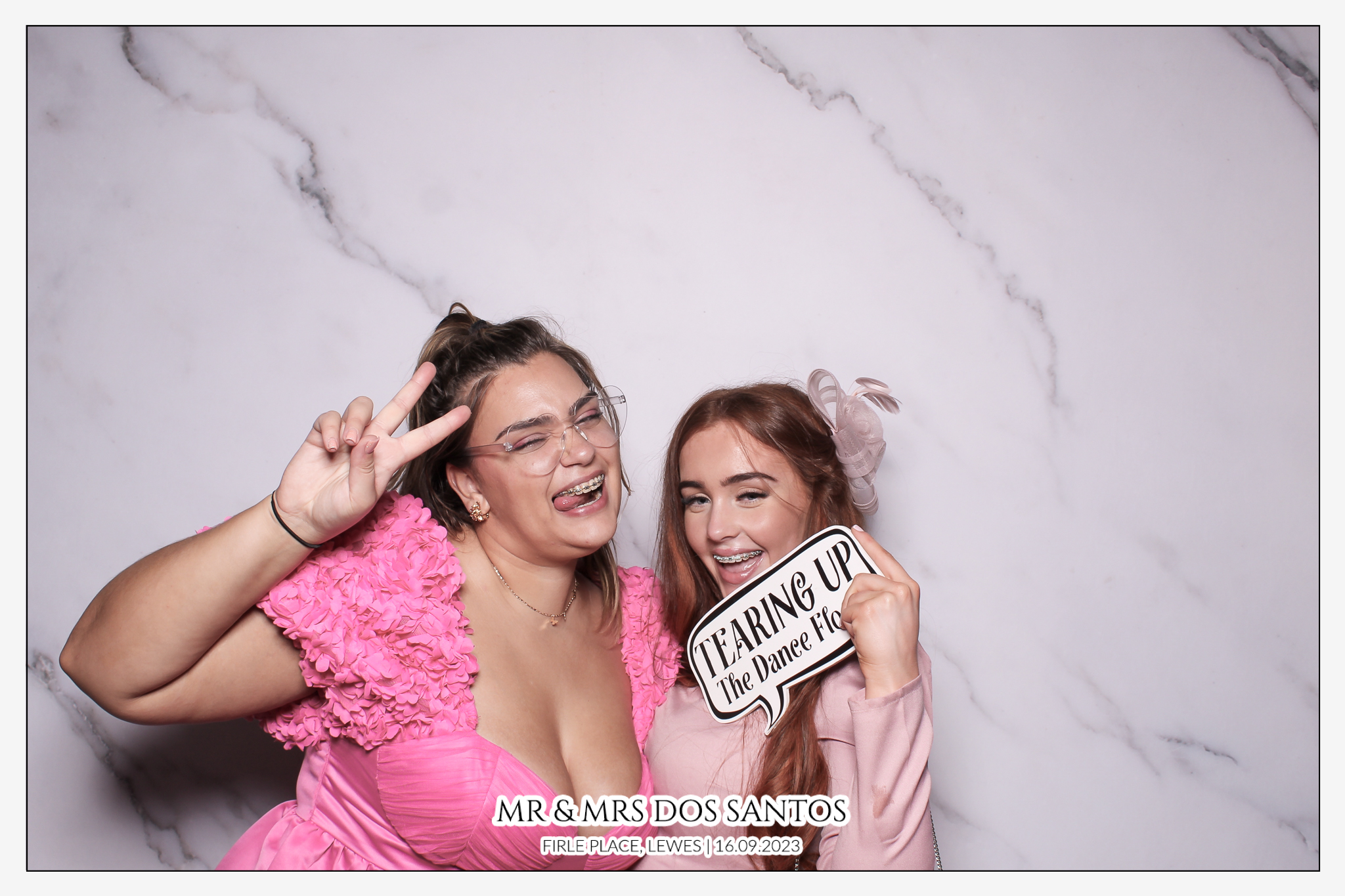 Ben & Chloe Wedding - Classic Open Booth | View more photos from the event at gallery.freshbooths.com/u/FreshBooths/Ben-Chloe-Wedding-Classic-Open-Booth