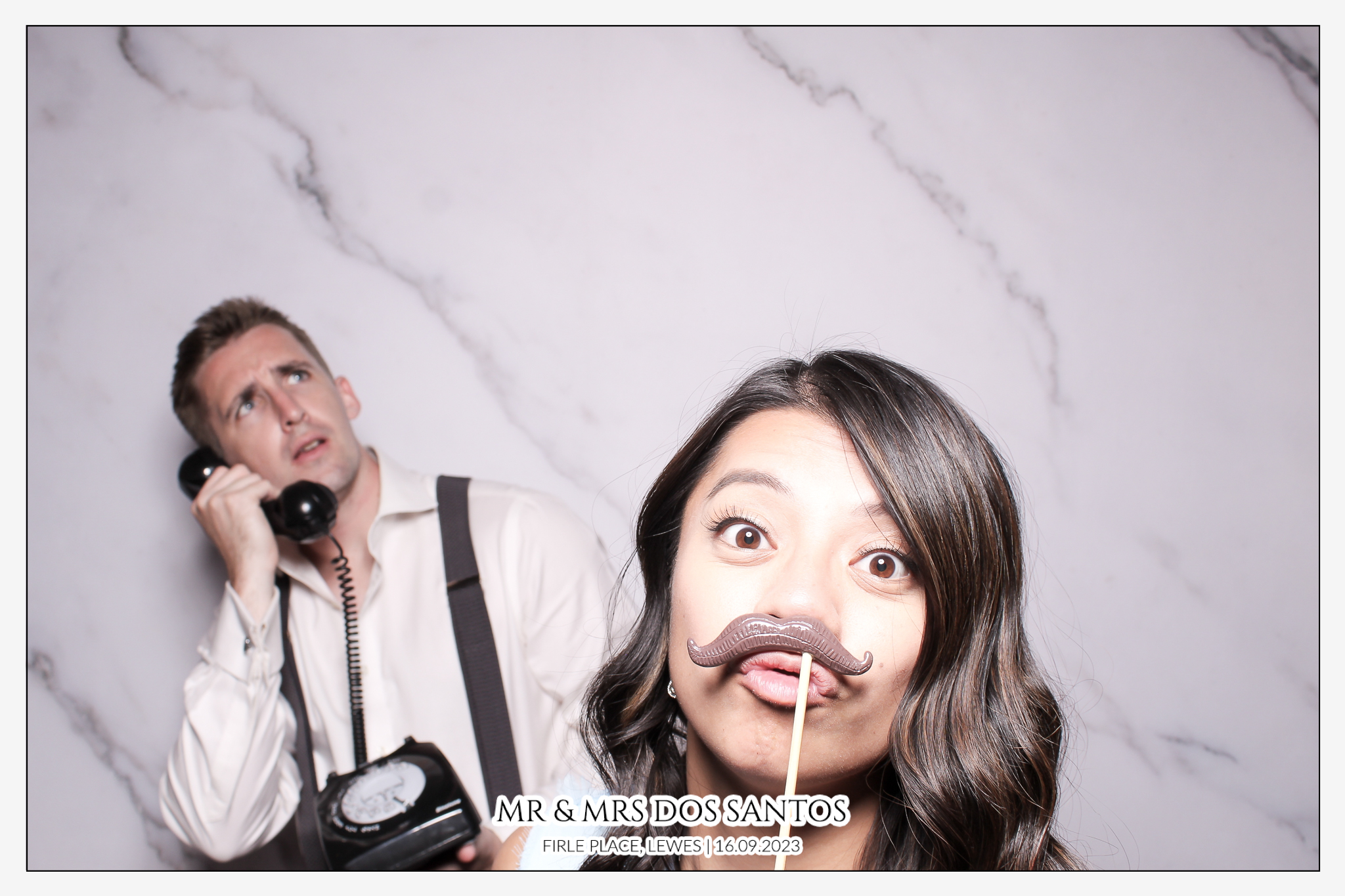 Ben & Chloe Wedding - Classic Open Booth | View more photos from the event at gallery.freshbooths.com/u/FreshBooths/Ben-Chloe-Wedding-Classic-Open-Booth
