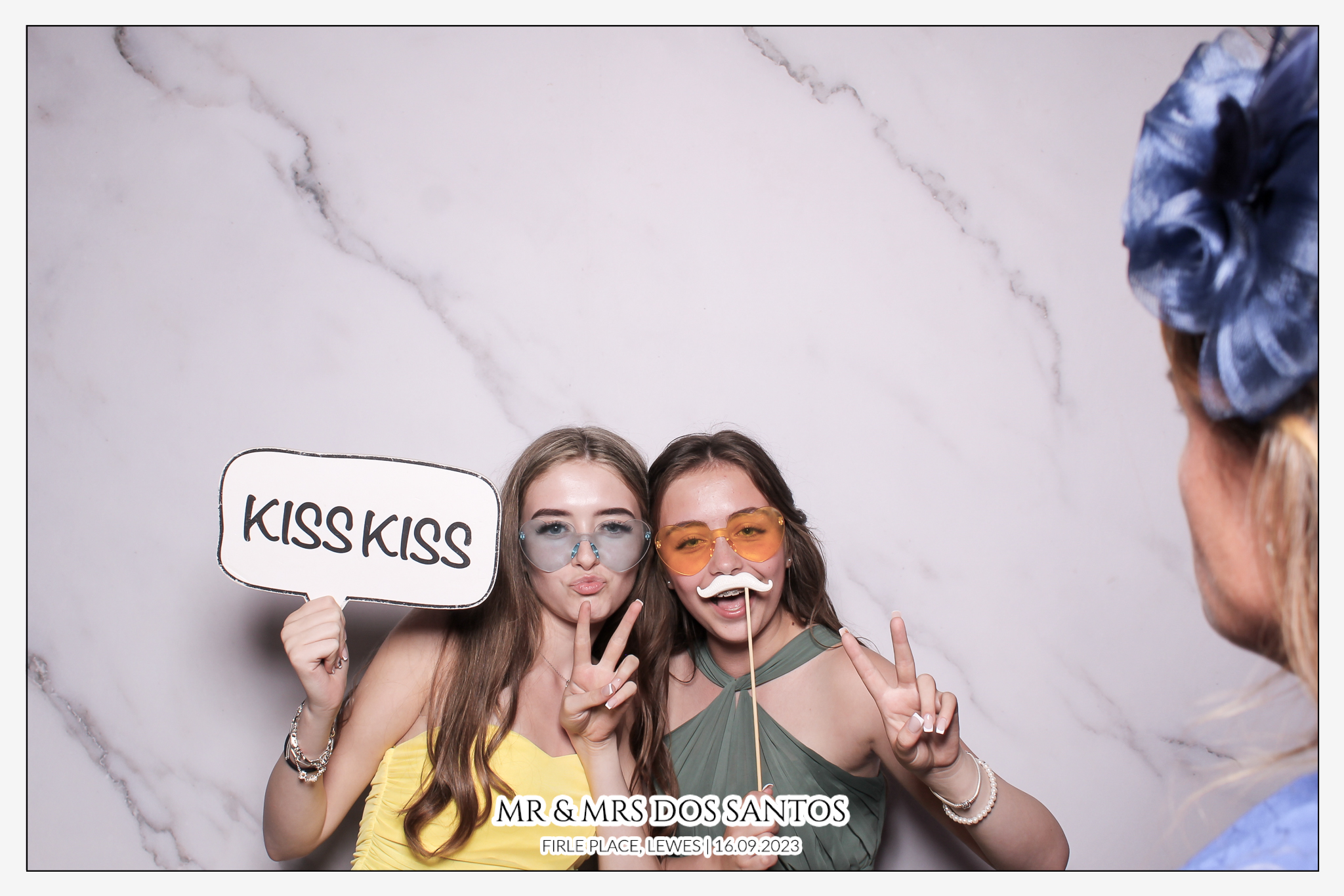 Ben & Chloe Wedding - Classic Open Booth | View more photos from the event at gallery.freshbooths.com/u/FreshBooths/Ben-Chloe-Wedding-Classic-Open-Booth
