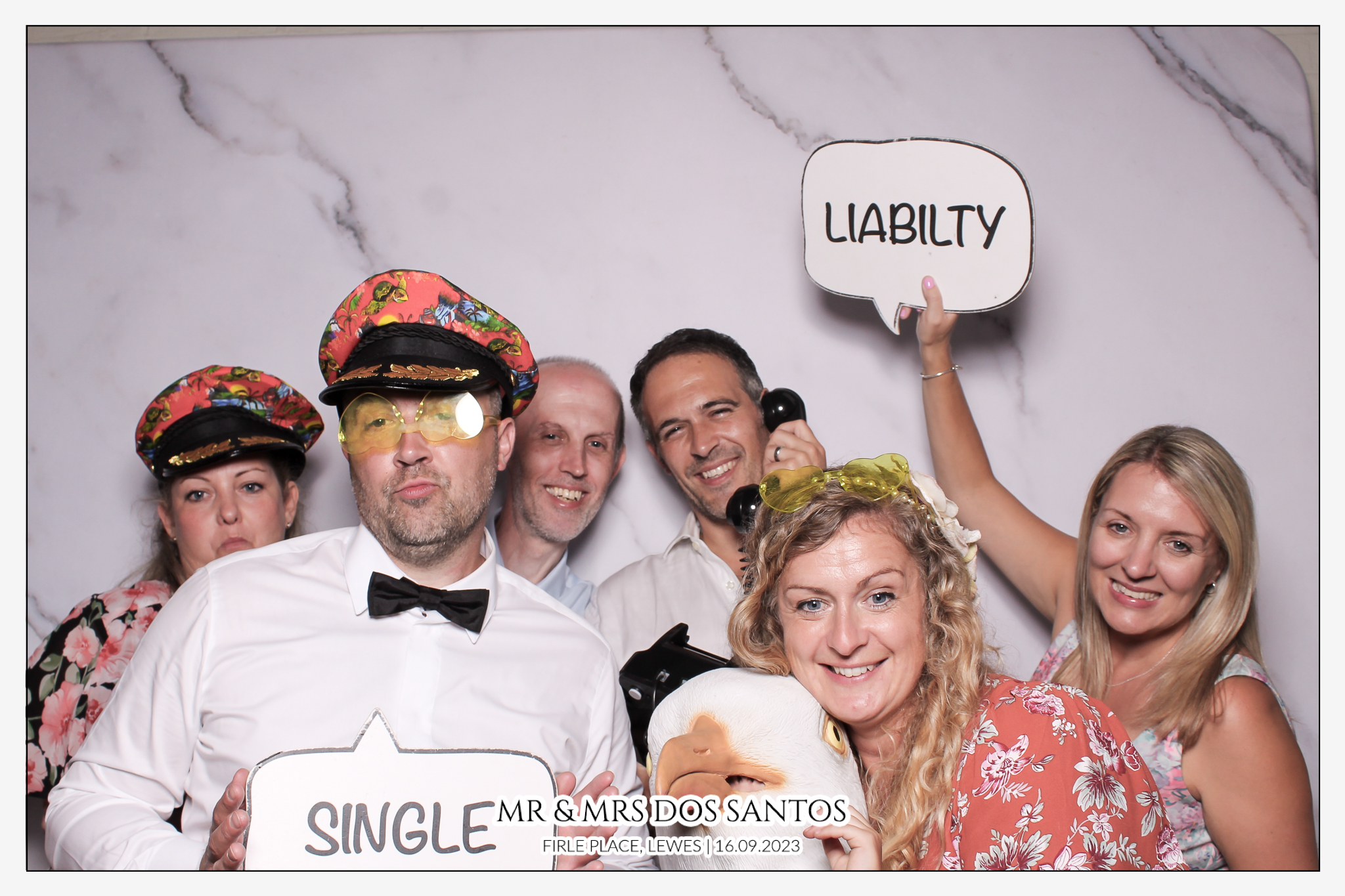 Ben & Chloe Wedding - Classic Open Booth | View more photos from the event at gallery.freshbooths.com/u/FreshBooths/Ben-Chloe-Wedding-Classic-Open-Booth